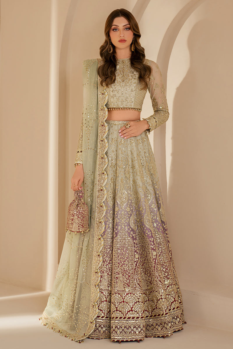Jazmin | Wedding Formals | WF'25-09 XS Mint Green Chiffon