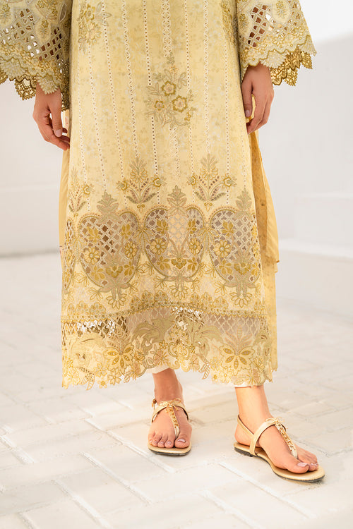 Baroque | Luxury Pret 24 | LAWN UF-670 - Pakistani Designer Dress - by Baroque | Type: Luxury - 100% Original at Saira Sultan