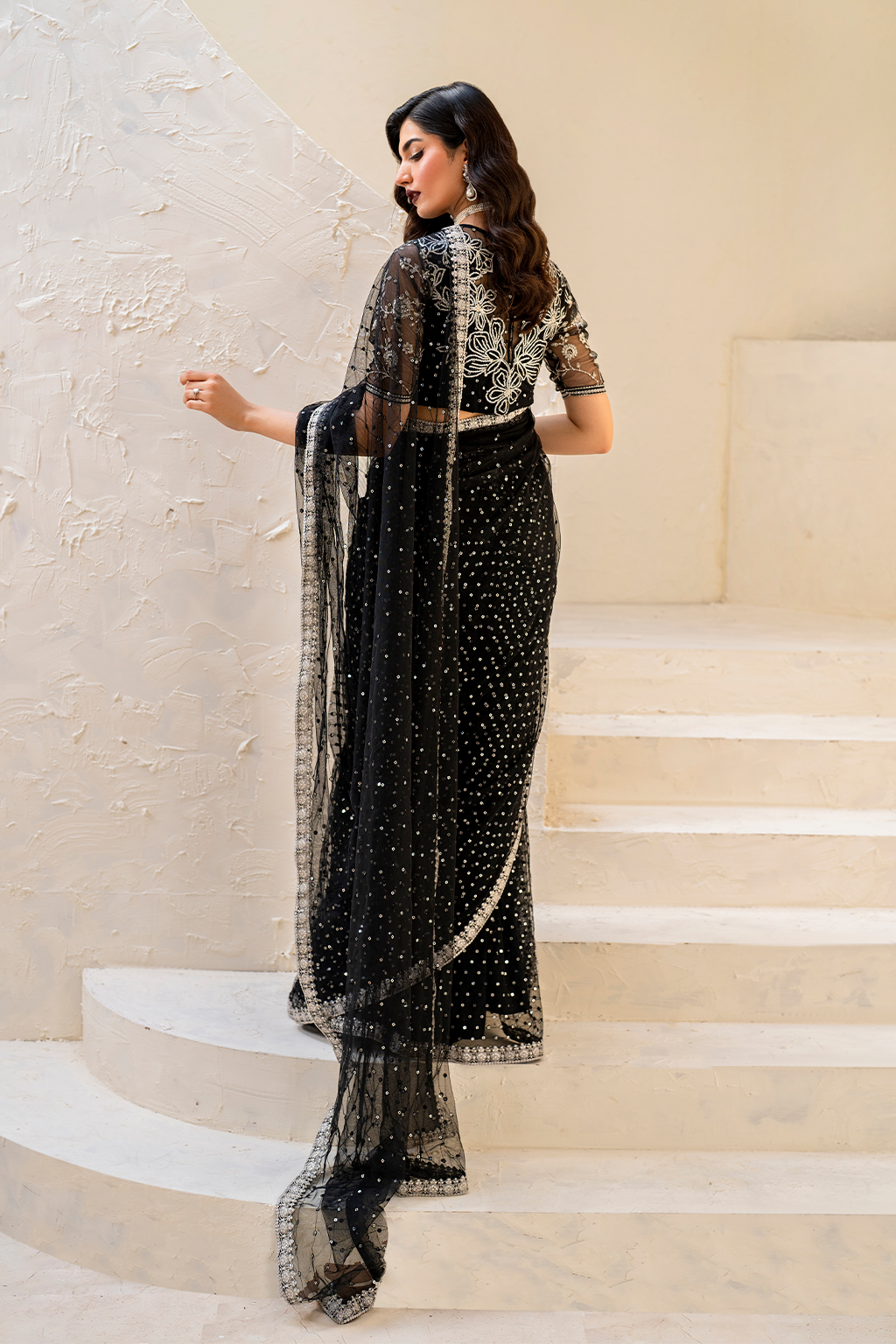 Iznik | Chinnon Chiffon | CC-50 Embroidered Net - Pakistani Designer Dress - by Iznik | Type: Formal - 100% Original at Saira Sultan