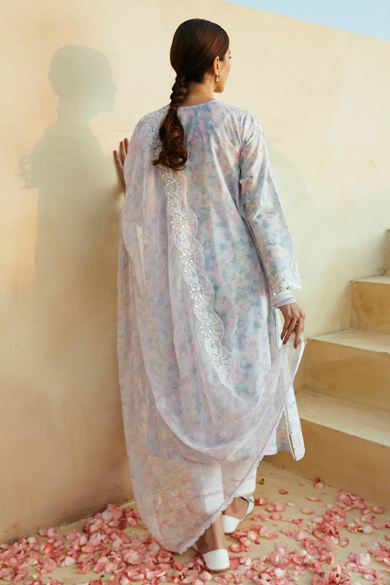 Cross Stitch | Premium Lawn 24 | VIOLA PEARL - Pakistani Designer Dress - by Cross Stitch | Type: Formal - 100% Original at Saira Sultan