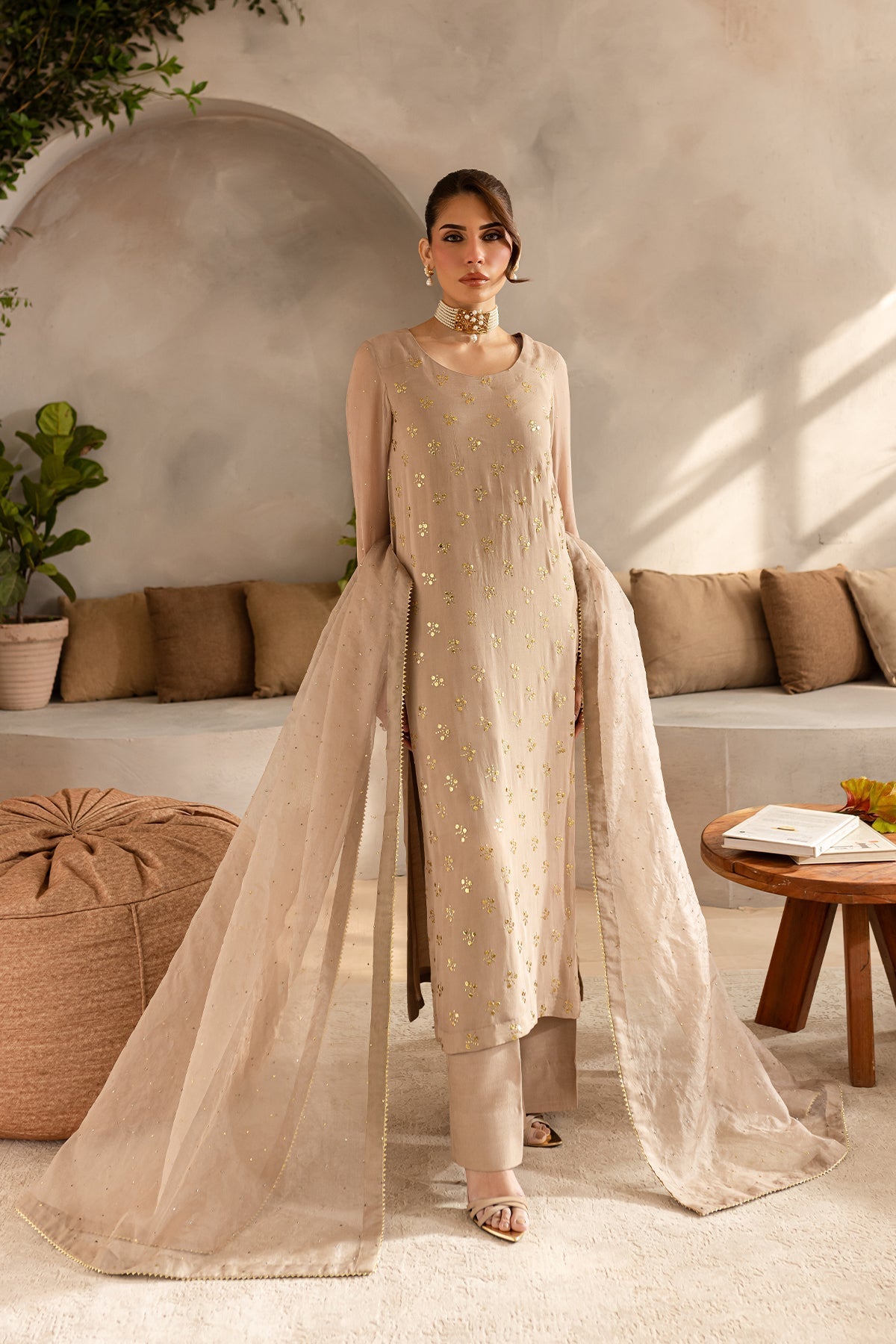 Vanya | Kaya Formals | KY-05 M Coffee Chiffon