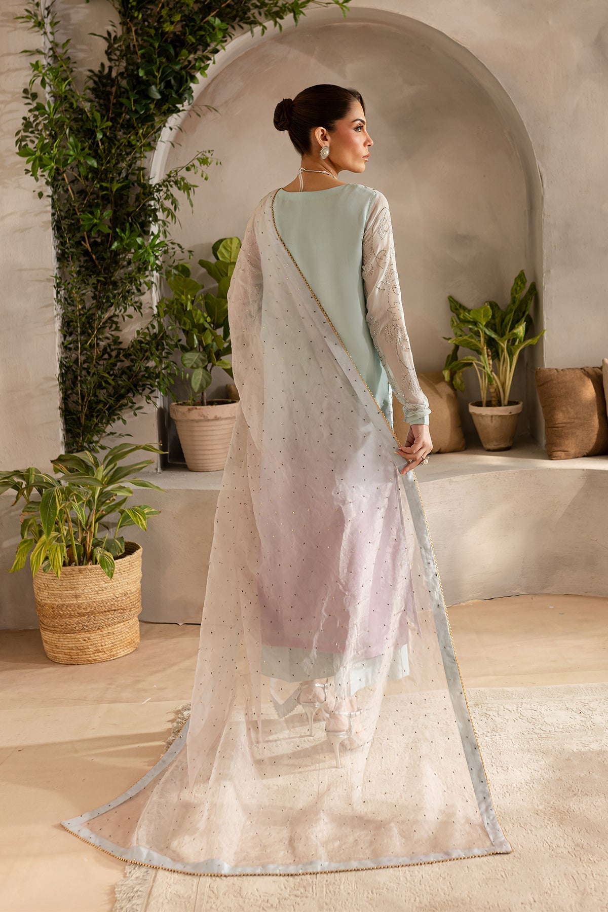 Vanya | Kaya Formals | KY-02 S Sky Blue Chiffon