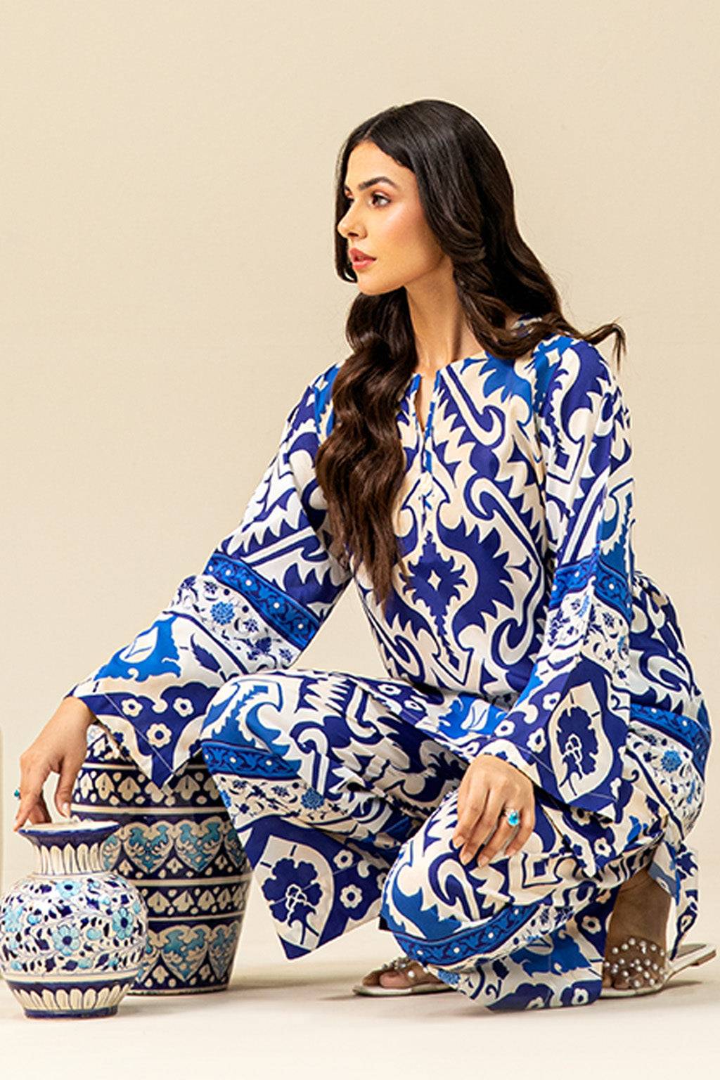 Meeral | Co Ords Sets | MBC-0011 - Pakistani Designer Dress - by Meeral | Type: Ladies Clothes - 100% Original at Saira Sultan