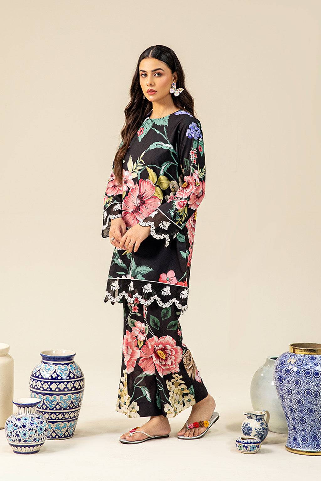 Meeral | Co Ords Sets | MBC-009 - Pakistani Designer Dress - by Meeral | Type: Ladies Clothes - 100% Original at Saira Sultan