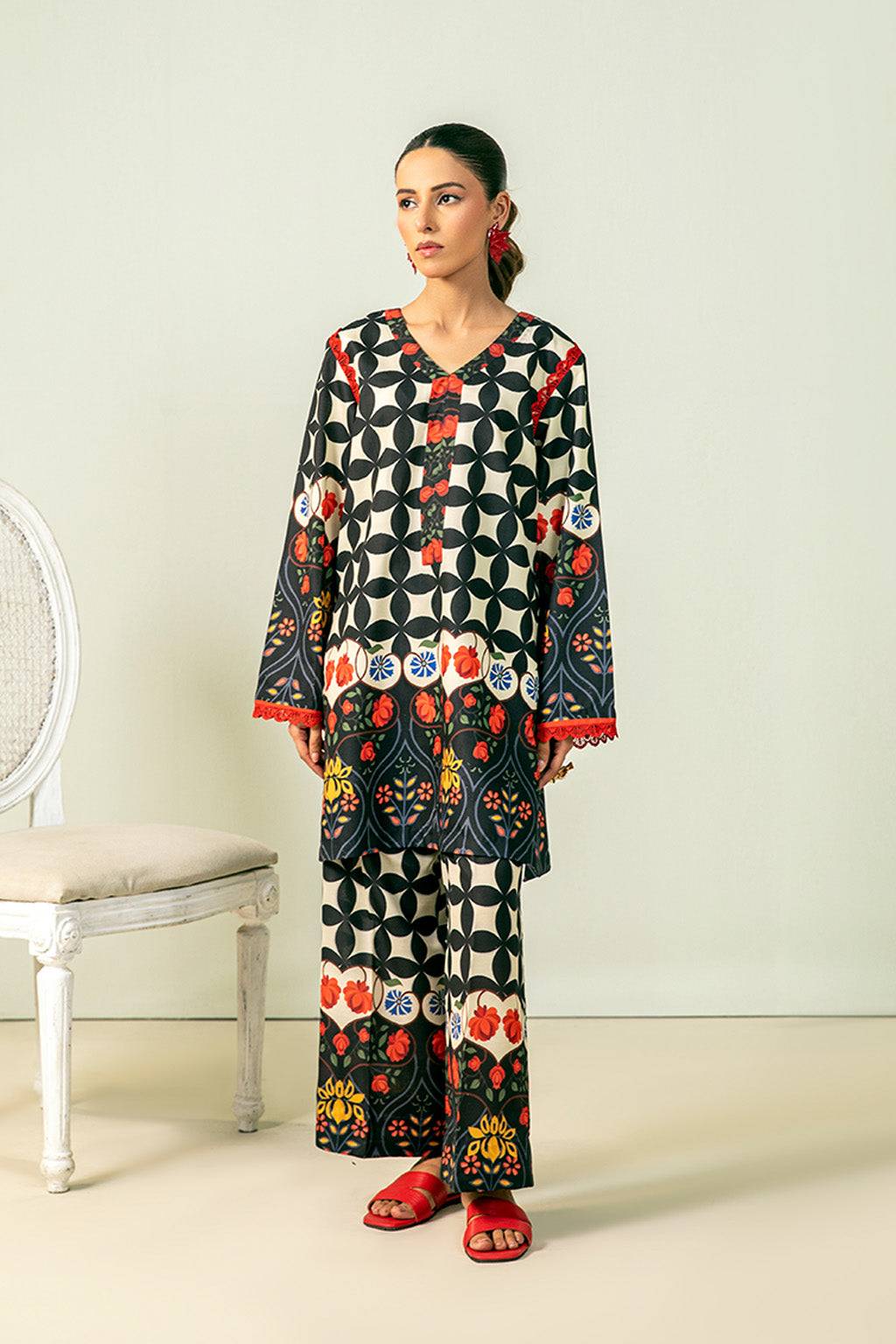 Meeral | Co Ords Sets | MBC 001 - Pakistani Designer Dress - by Meeral | Type: Ladies Clothes - 100% Original at Saira Sultan