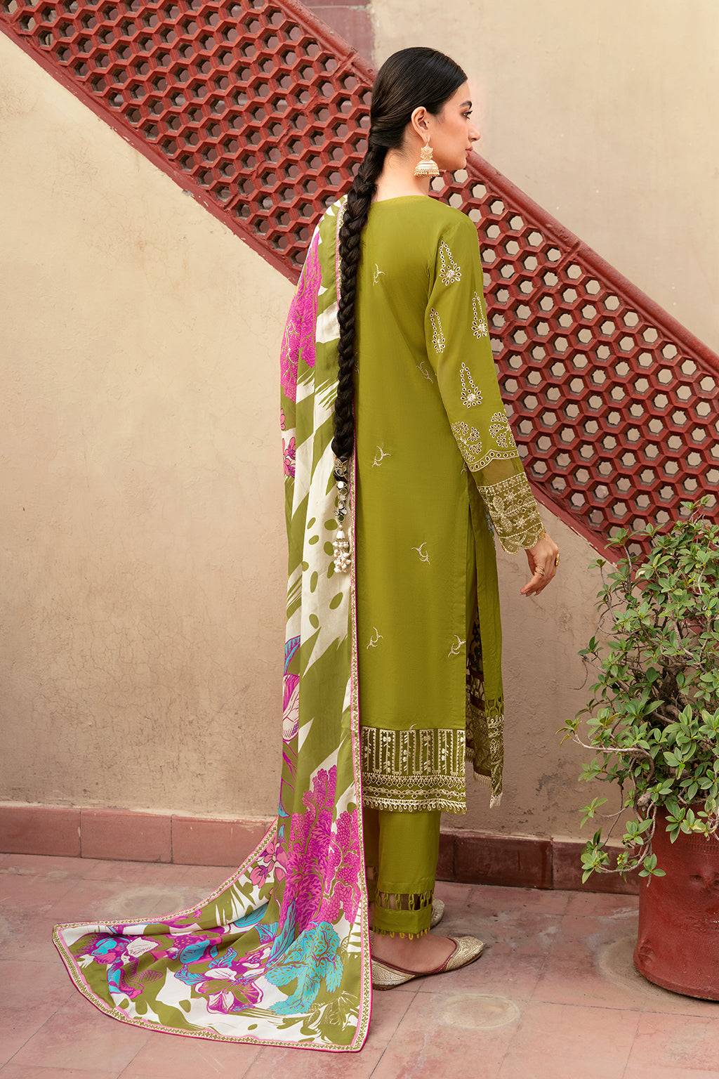 Ramsha | Luxury Lawn 24 | L-807 - Pakistani Designer Dress - by Ramsha | Type: Casuals - 100% Original at Saira Sultan
