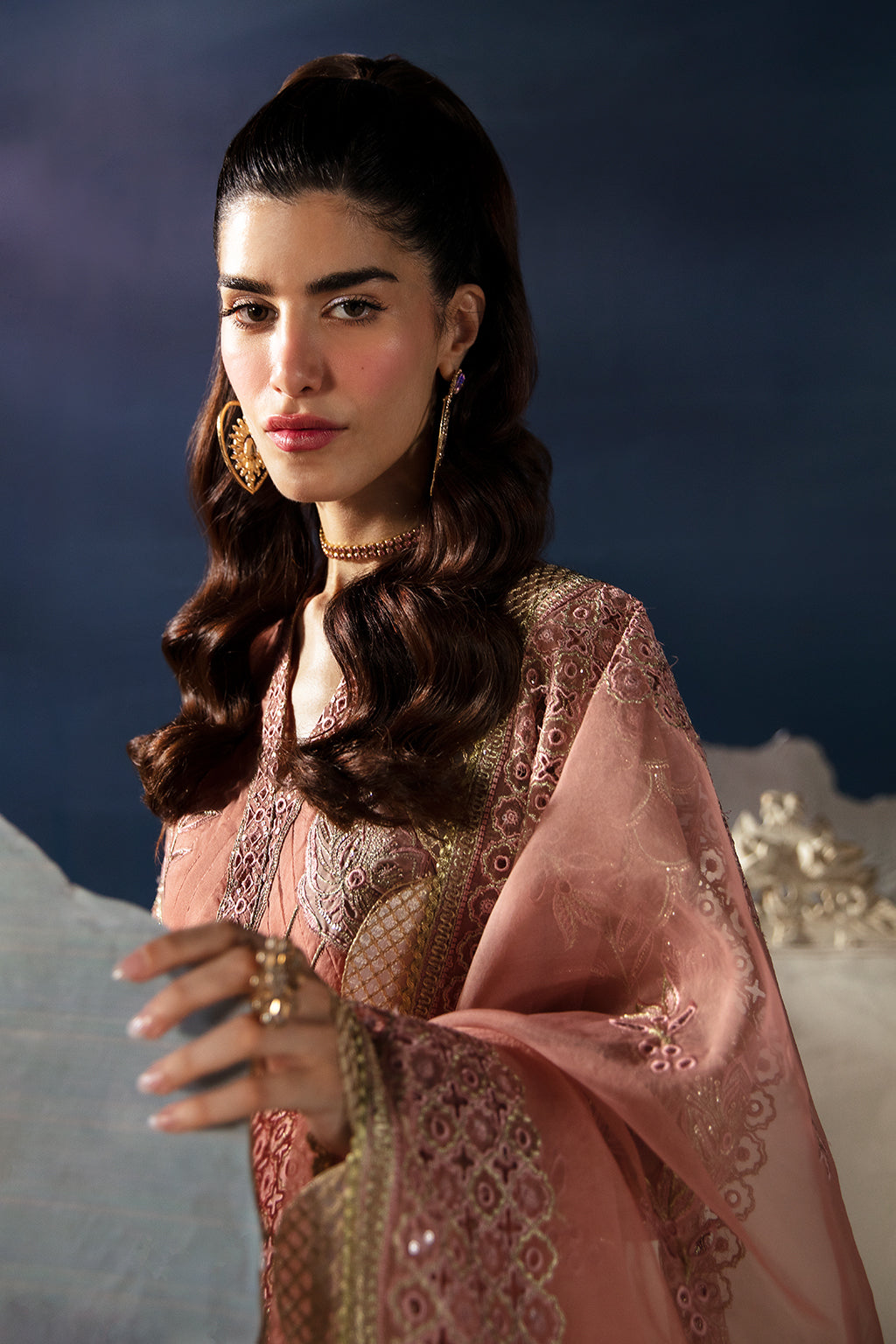 Afrozeh | La Fuchsia Festive 24 | Elea - Pakistani Designer Dress - by Afrozeh | Type: Formal - 100% Original at Saira Sultan