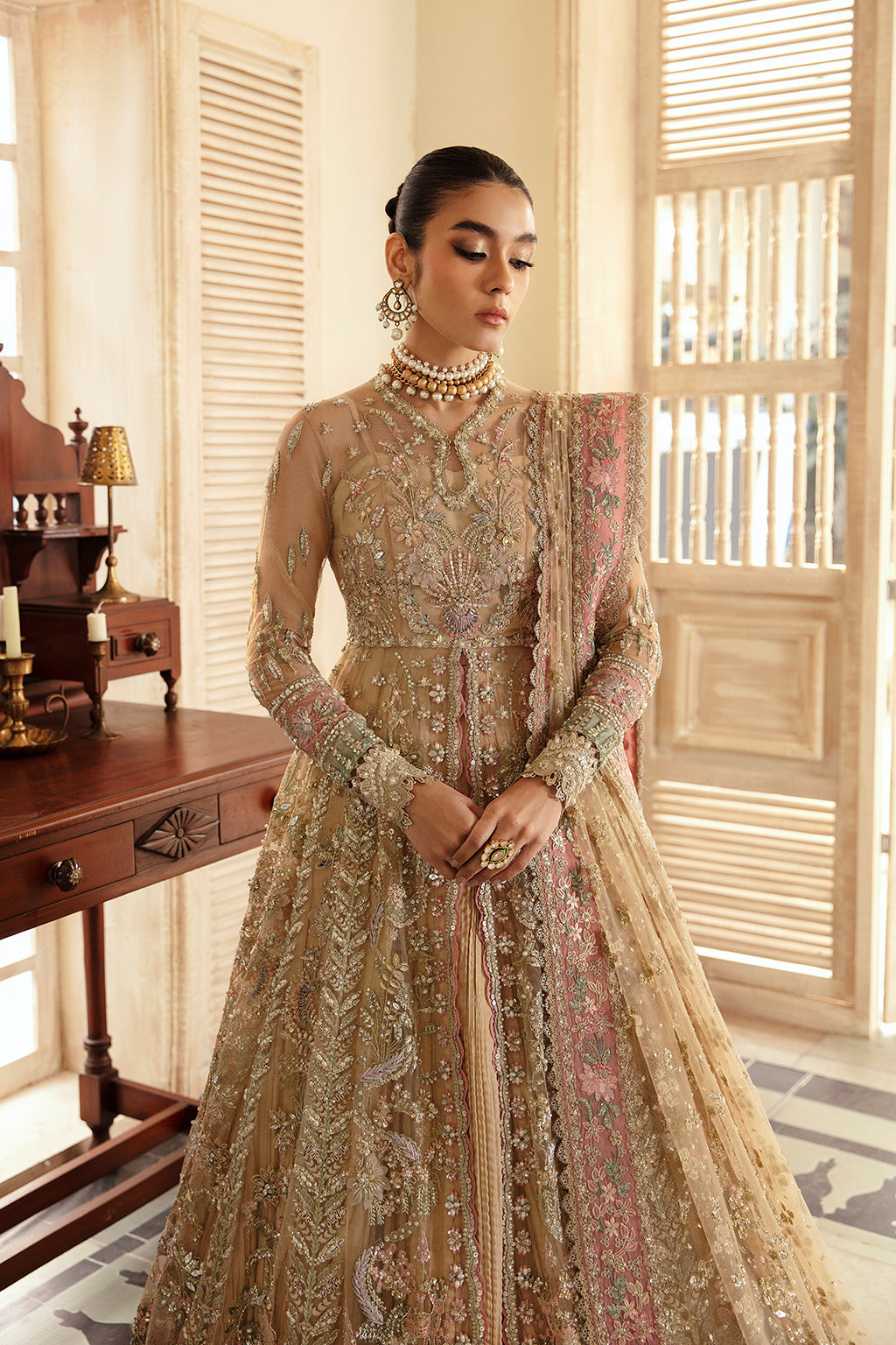 Soraya | Lumene Festive | IRINA - Pakistani Designer Dress - by Soraya | Type: Bridal - 100% Original at Saira Sultan