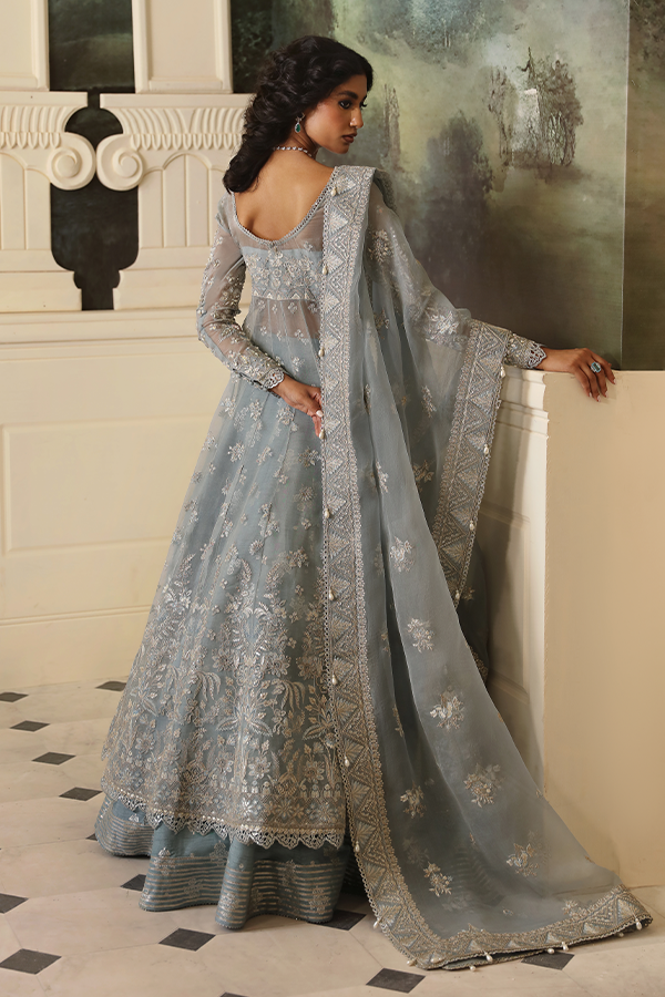 Nyra | Wedding Festive 24 | JASMINE S Ice Blue Organza