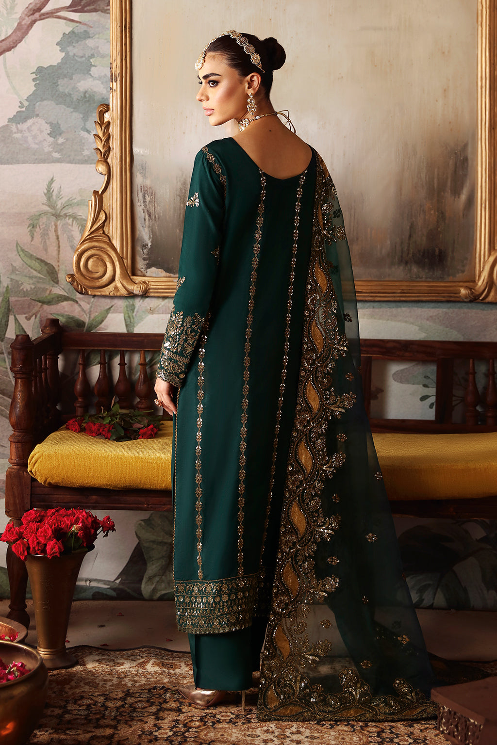 Shagna | Premium Raw Silk | Zaib S-03 - Pakistani Designer Dress - by Shagna - Type : Ladies Clothes - 100% Original at Saira Sultan