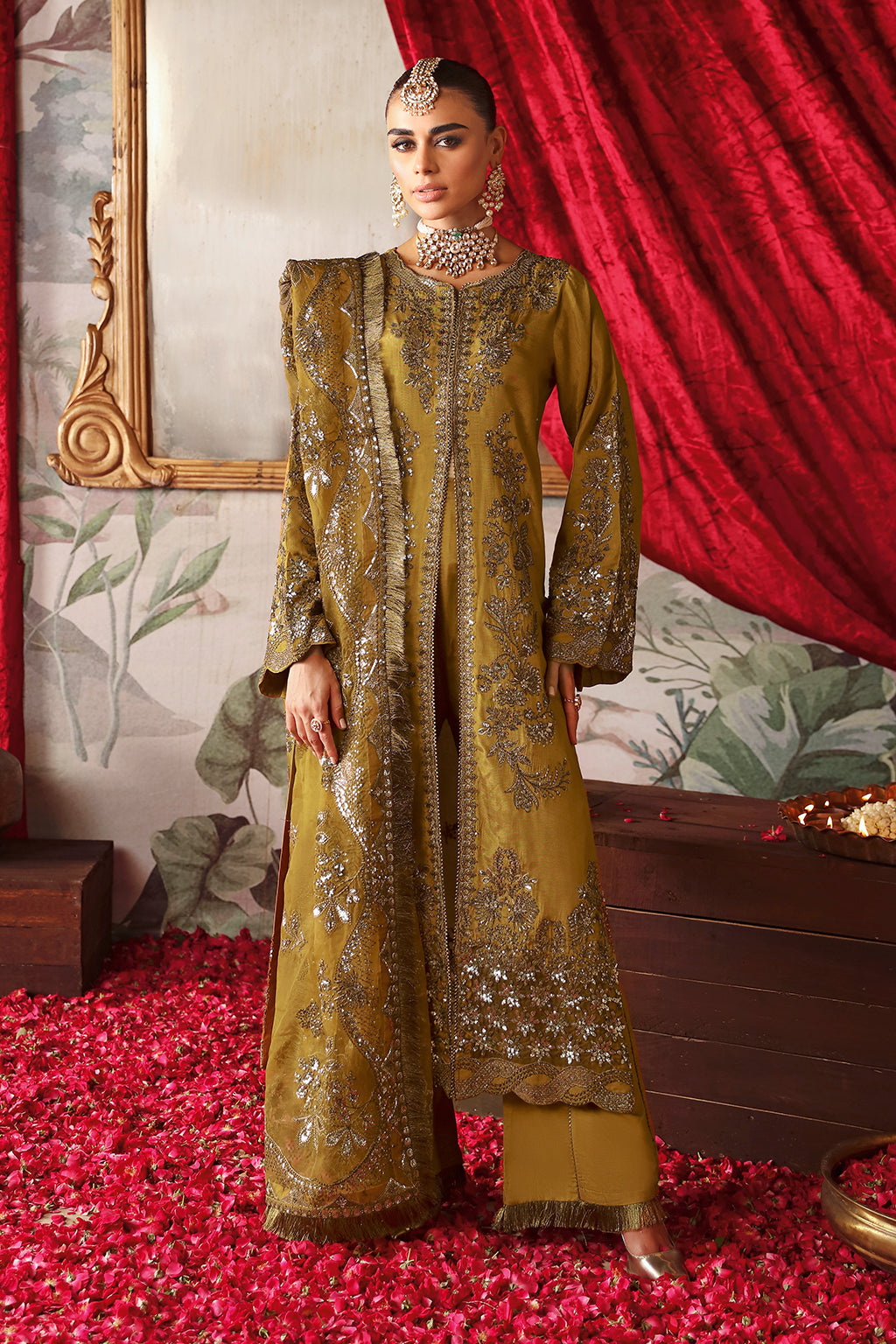 Shagna | Premium Raw Silk | Maya S-07 - Pakistani Designer Dress - by Shagna - Type : Ladies Clothes - 100% Original at Saira Sultan