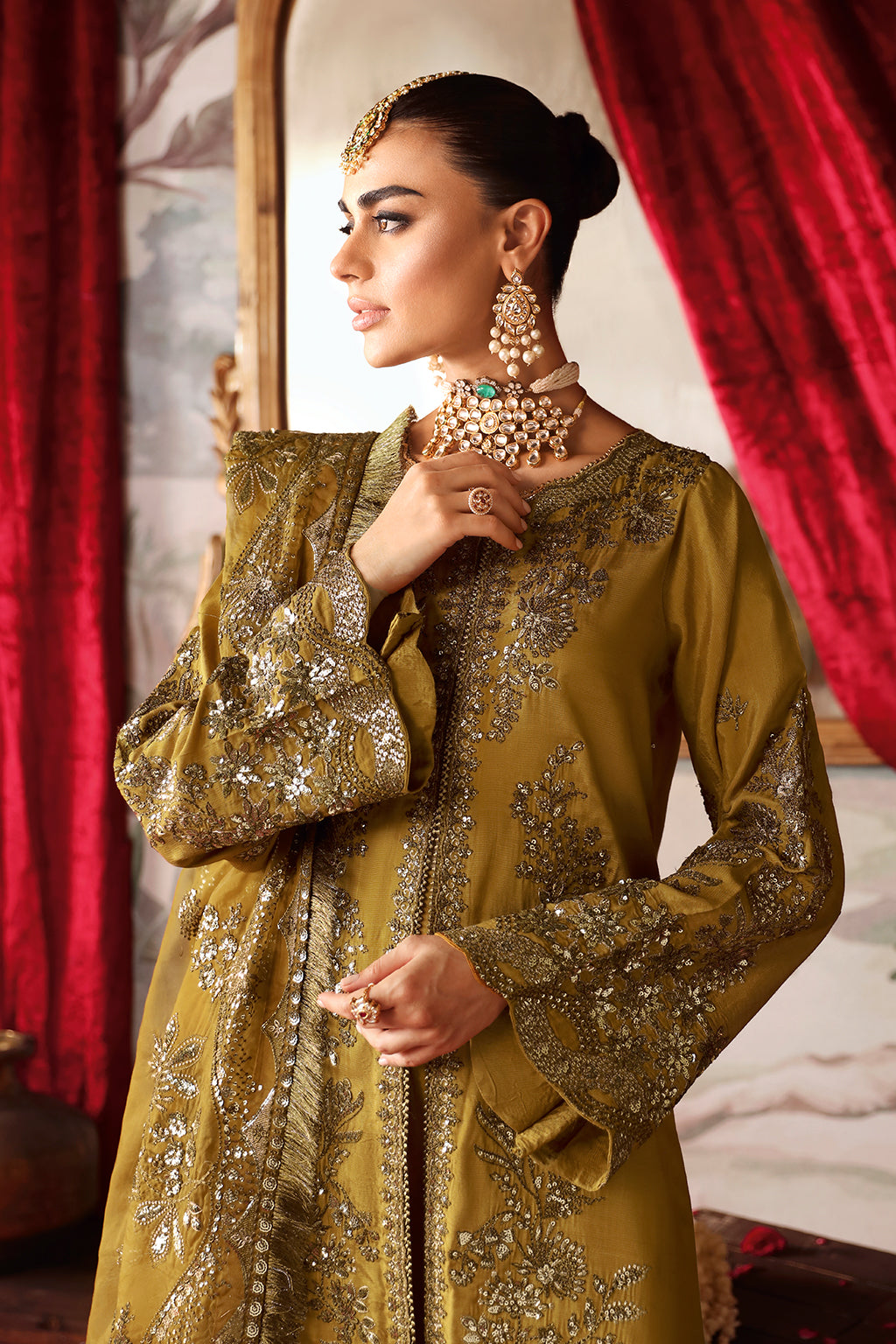 Shagna | Premium Raw Silk | Maya S-07 - Pakistani Designer Dress - by Shagna - Type : Ladies Clothes - 100% Original at Saira Sultan