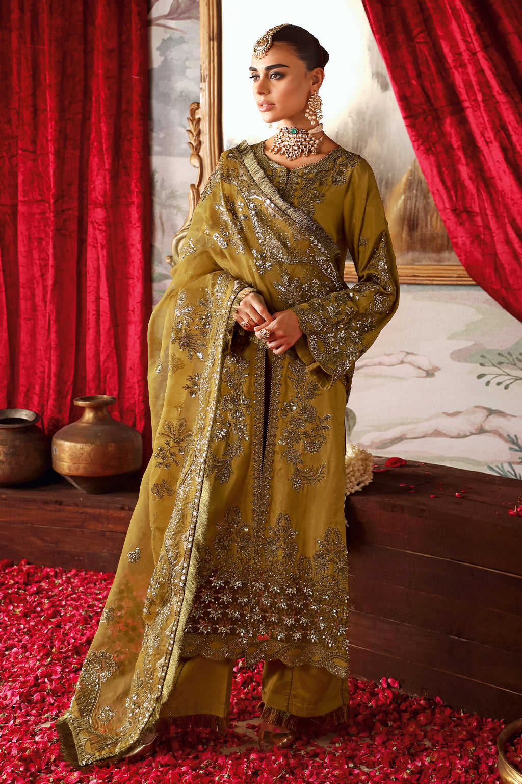 Shagna | Premium Raw Silk | Maya S-07 - Pakistani Designer Dress - by Shagna - Type : Ladies Clothes - 100% Original at Saira Sultan