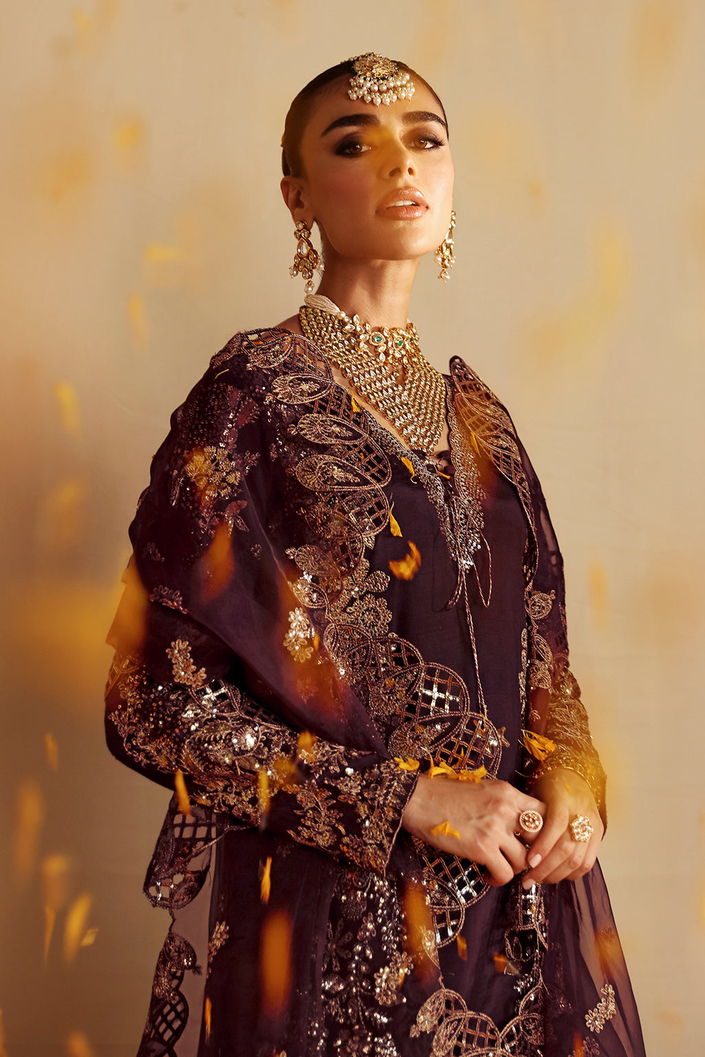 Shagna | Premium Raw Silk | Khusbhu S-06 - Pakistani Designer Dress - by Shagna - Type : Ladies Clothes - 100% Original at Saira Sultan