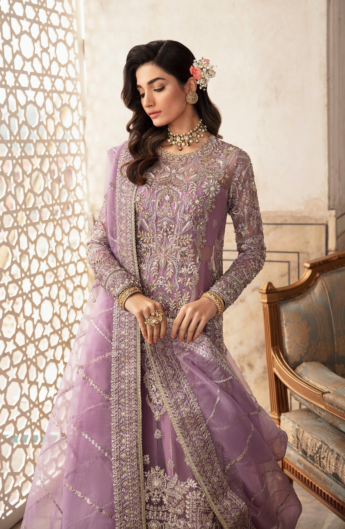 Zevk | Afsanah Wedding Formals | GUL-E-NARGIS Custom Size
