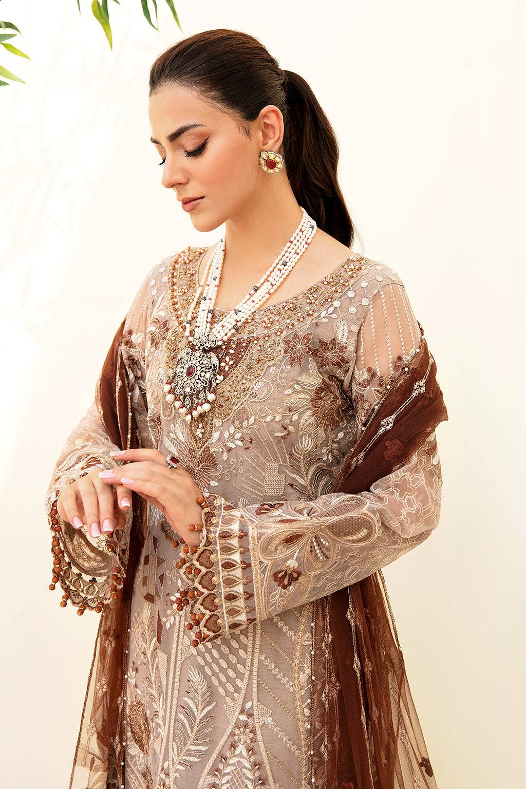 Ramsha | Minhal Organza Collection | M-904 - Pakistani Designer Dress - by Ramsha | Type: Formal - 100% Original at Saira Sultan