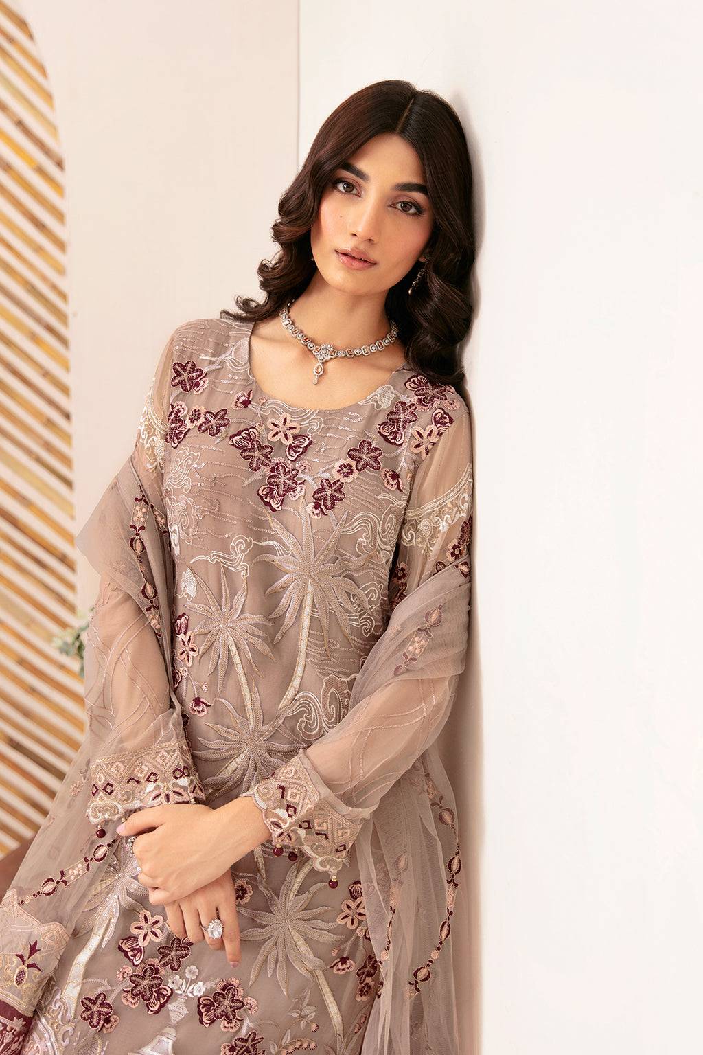 Ramsha | Rangoon Chiffon Collection 24 | D-1206 - Pakistani Designer Dress - by Ramsha | Type: Formal - 100% Original at Saira Sultan