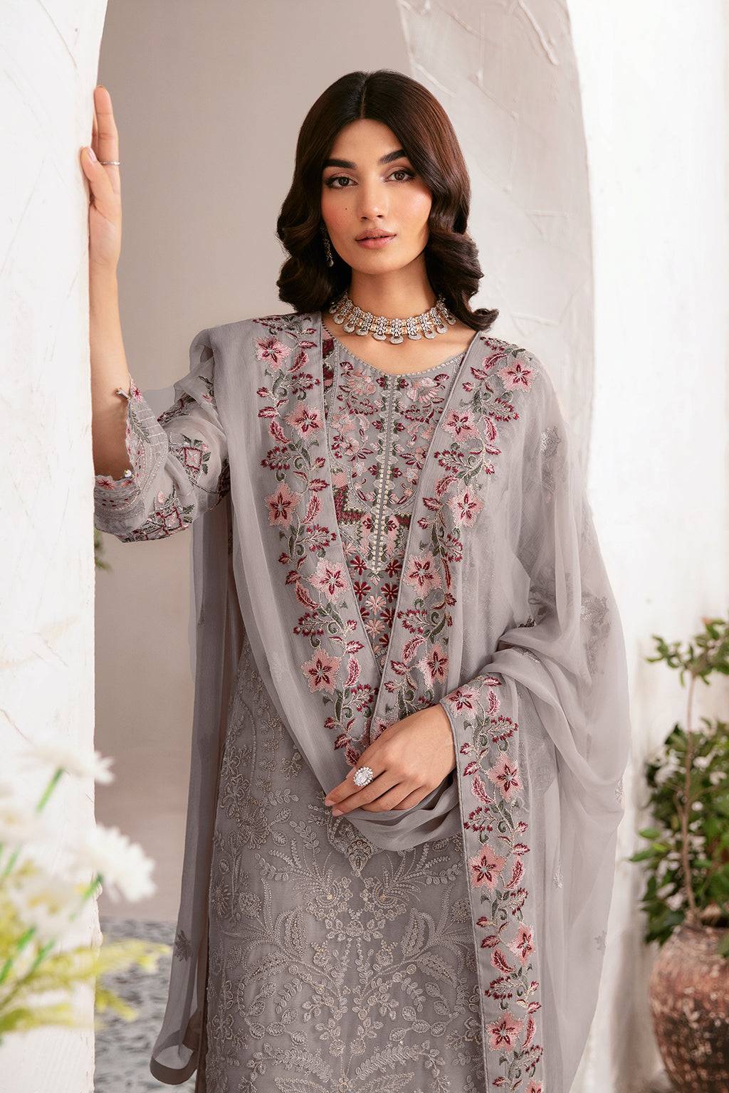 Ramsha | Rangoon Chiffon Collection 24 | D-1210 - Pakistani Designer Dress - by Ramsha | Type: Formal - 100% Original at Saira Sultan