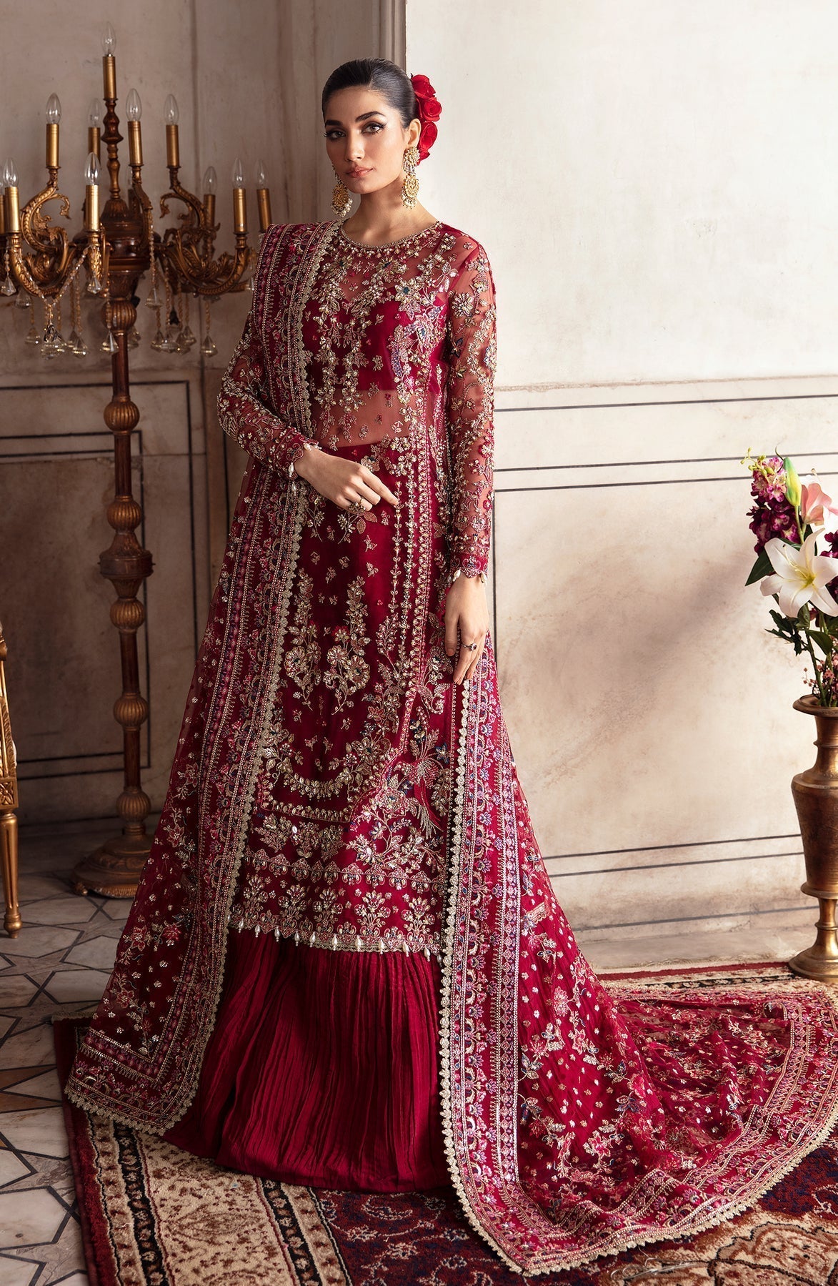 Zevk | Afsanah Wedding Formals | KAMKHAWAB XS