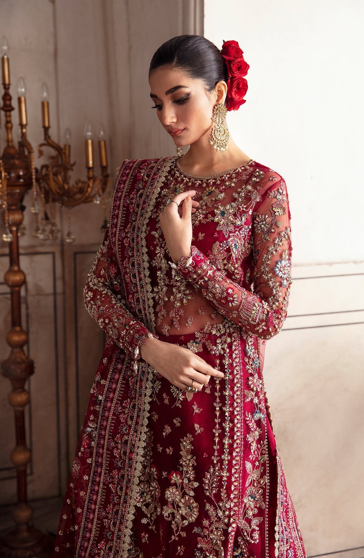 Zevk | Afsanah Wedding Formals | KAMKHAWAB XL