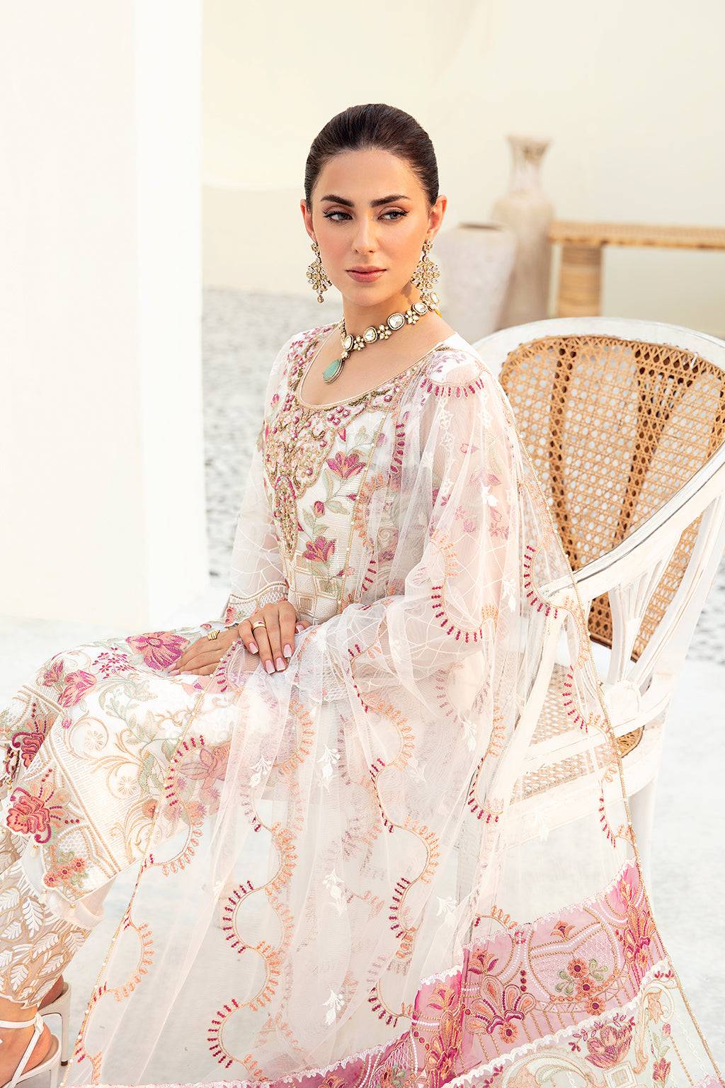 Ramsha | Minhal Organza Collection | M-907 - Pakistani Designer Dress - by Ramsha | Type: Formal - 100% Original at Saira Sultan