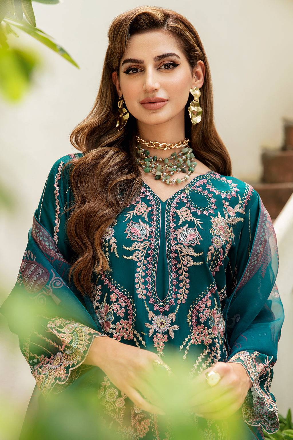Ramsha | Luxury Lawn 24 | Y-808 - Pakistani Designer Dress - by Ramsha | Type: Casuals - 100% Original at Saira Sultan