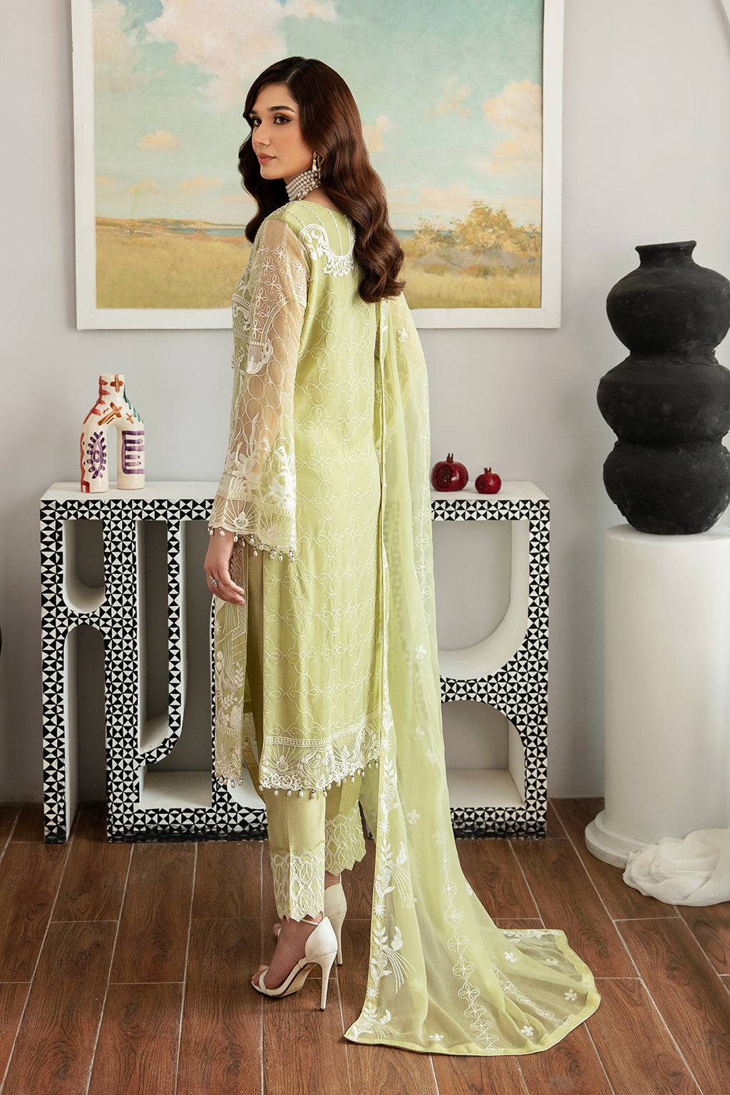 Ramsha | Rangoon Chiffon Collection 24 |D-1105 - Pakistani Designer Dress - by Ramsha | Type: Formal - 100% Original at Saira Sultan