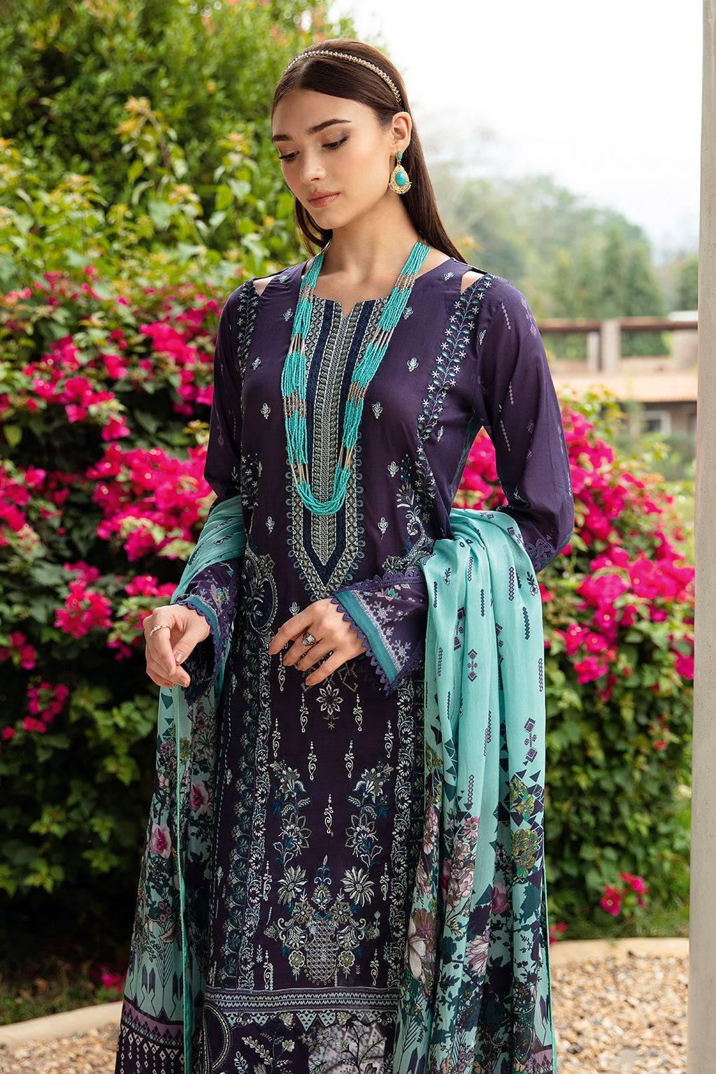 Ramsha | Riwayat Lawn Collection| Y-904 - Pakistani Designer Dress - by Ramsha | Type: Luxury - 100% Original at Saira Sultan