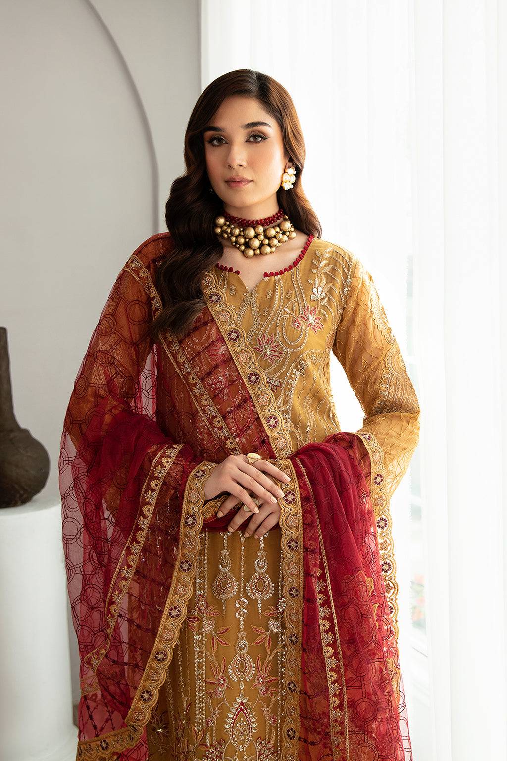 Ramsha | Rangoon Chiffon Collection 24 |D-1110 - Pakistani Designer Dress - by Ramsha | Type: Formal - 100% Original at Saira Sultan