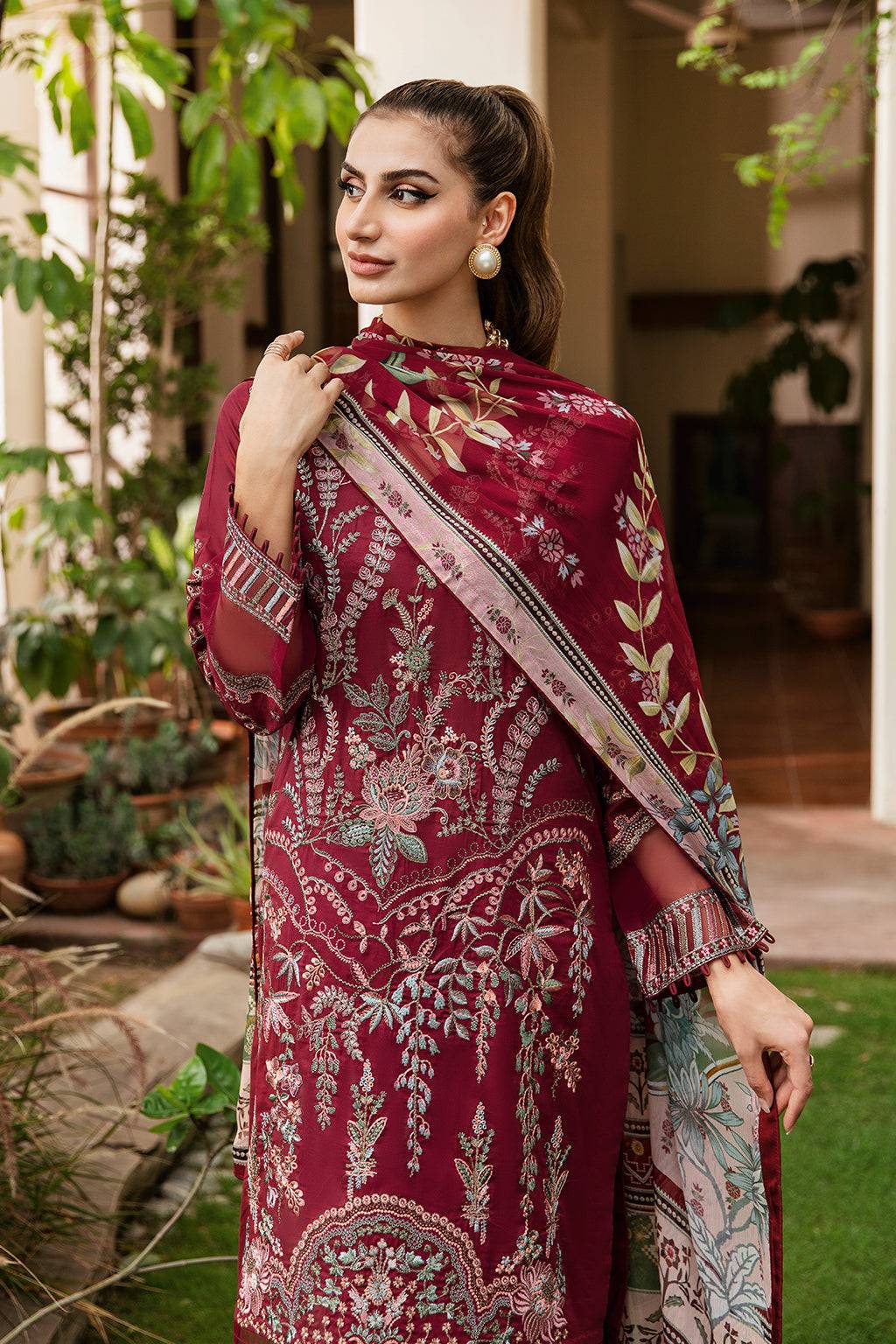Ramsha | Luxury Lawn 24 | Y-801 - Pakistani Designer Dress - by Ramsha | Type: Casuals - 100% Original at Saira Sultan