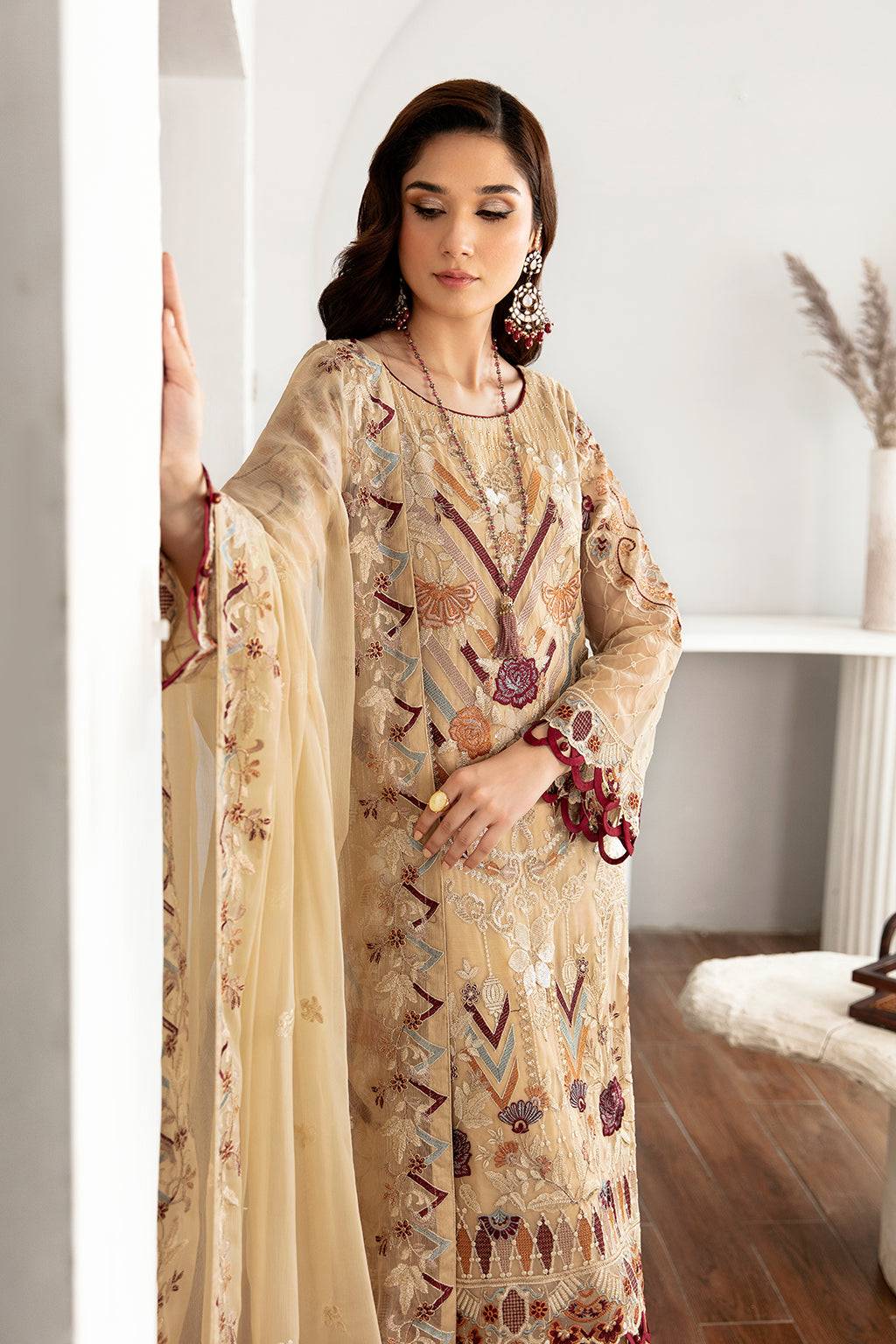 Ramsha | Rangoon Chiffon Collection 24 |D-1108 - Pakistani Designer Dress - by Ramsha | Type: Formal - 100% Original at Saira Sultan