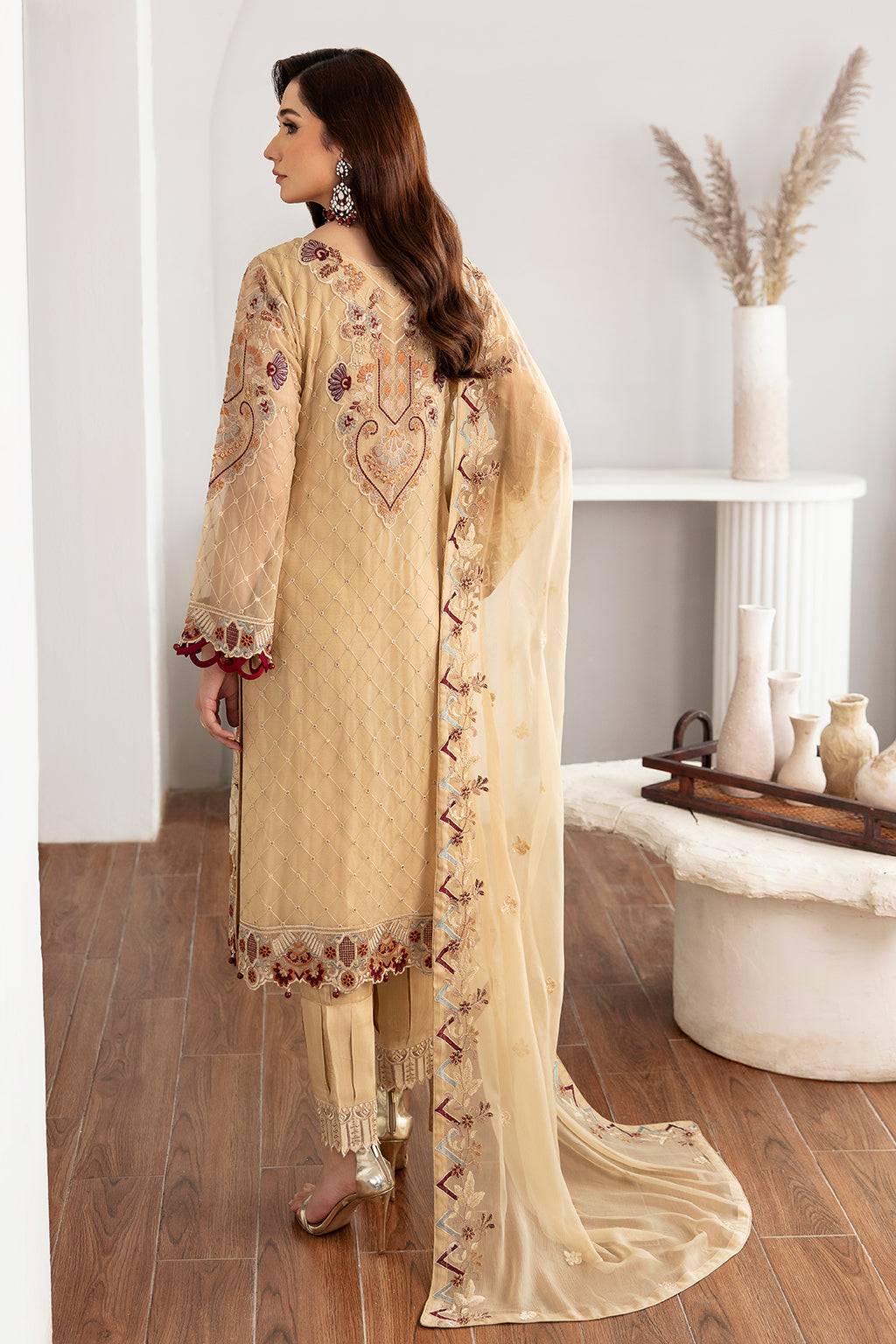 Ramsha | Rangoon Chiffon Collection 24 |D-1108 - Pakistani Designer Dress - by Ramsha | Type: Formal - 100% Original at Saira Sultan