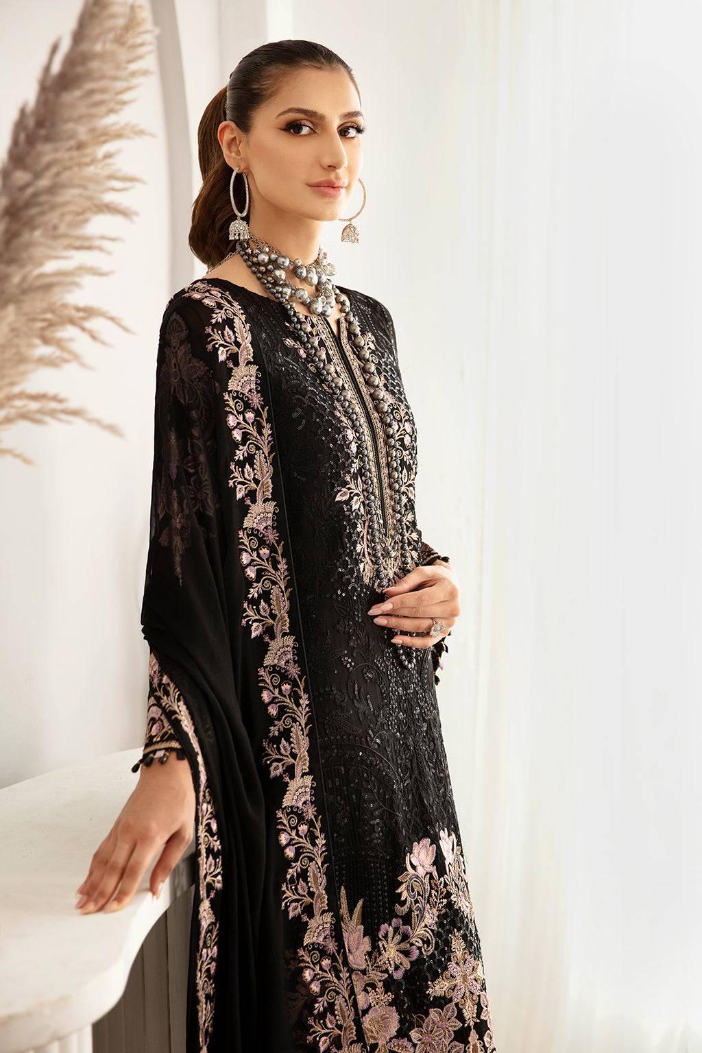 Ramsha | Rangoon Chiffon Collection 24 |D-1106 - Pakistani Designer Dress - by Ramsha | Type: Formal - 100% Original at Saira Sultan