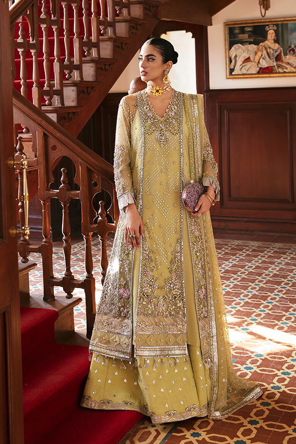 Soraya | Lumene Festive | OLIVINE - Pakistani Designer Dress - by Soraya | Type: Bridal - 100% Original at Saira Sultan