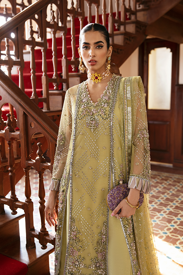 Soraya | Lumene Festive | OLIVINE - Pakistani Designer Dress - by Soraya | Type: Bridal - 100% Original at Saira Sultan