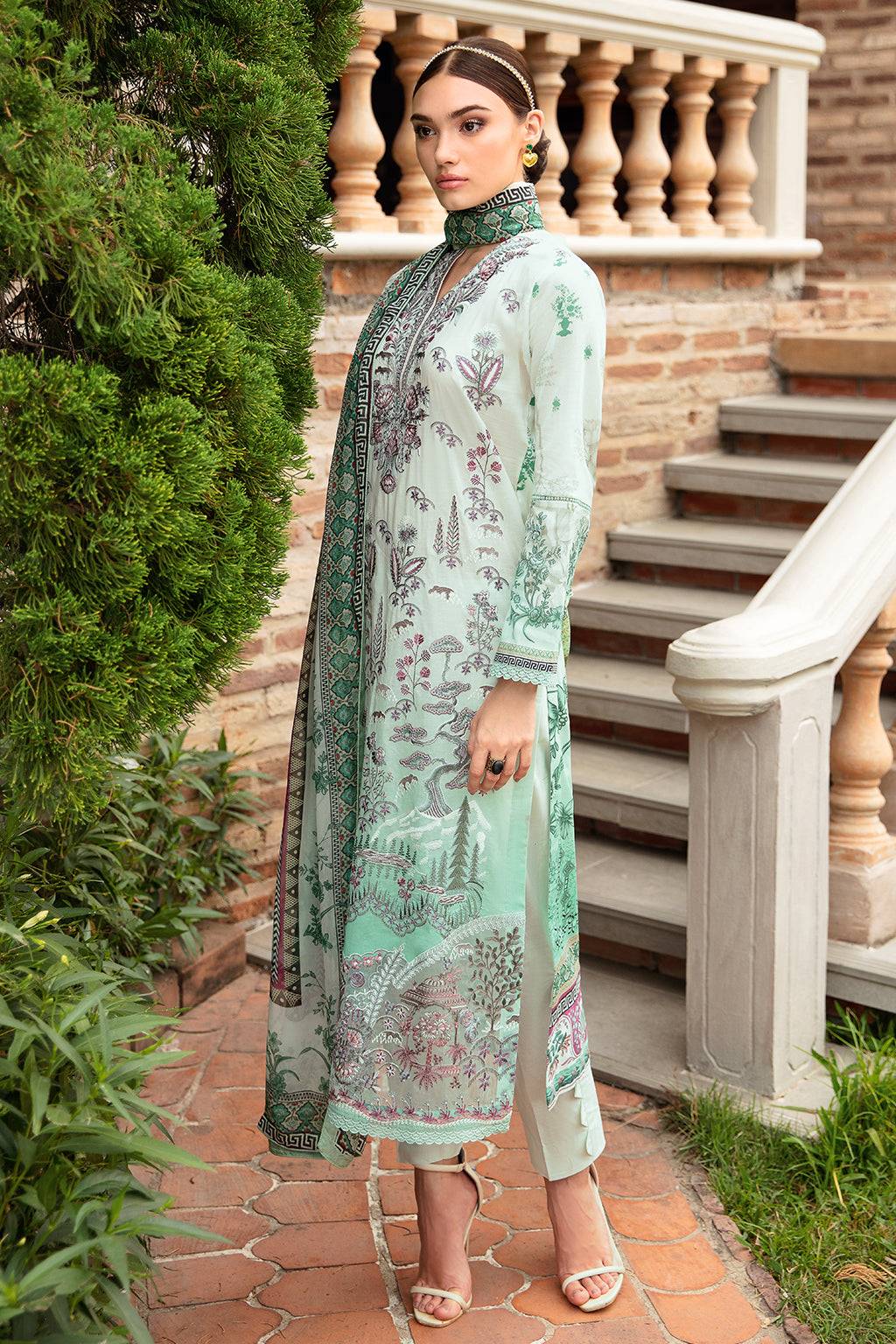 Ramsha | Riwayat Lawn Collection| Y-905 - Pakistani Designer Dress - by Ramsha | Type: Luxury - 100% Original at Saira Sultan