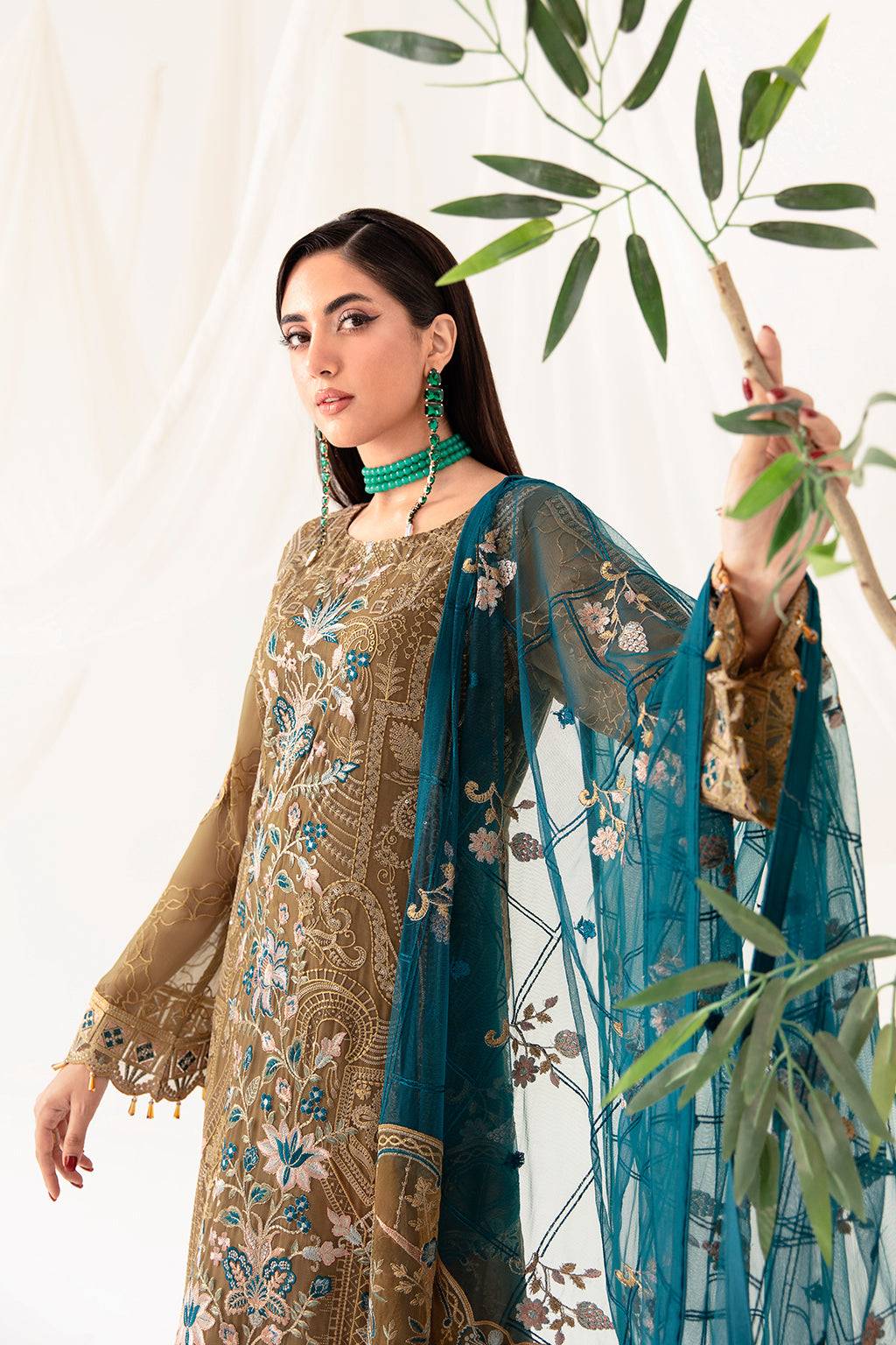 Ramsha | Rangoon Chiffon Collection 24 | D-1012 - Pakistani Designer Dress - by Ramsha | Type: Formal - 100% Original at Saira Sultan