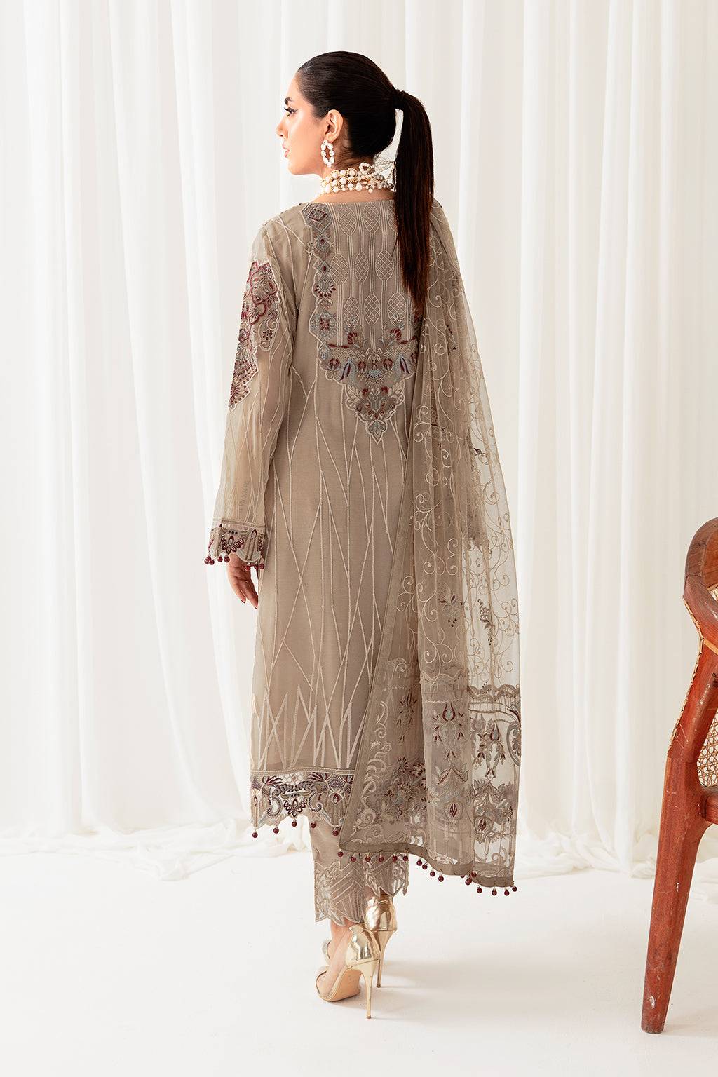 Ramsha | Rangoon Chiffon Collection 24 | D-1009 - Pakistani Designer Dress - by Ramsha | Type: Formal - 100% Original at Saira Sultan