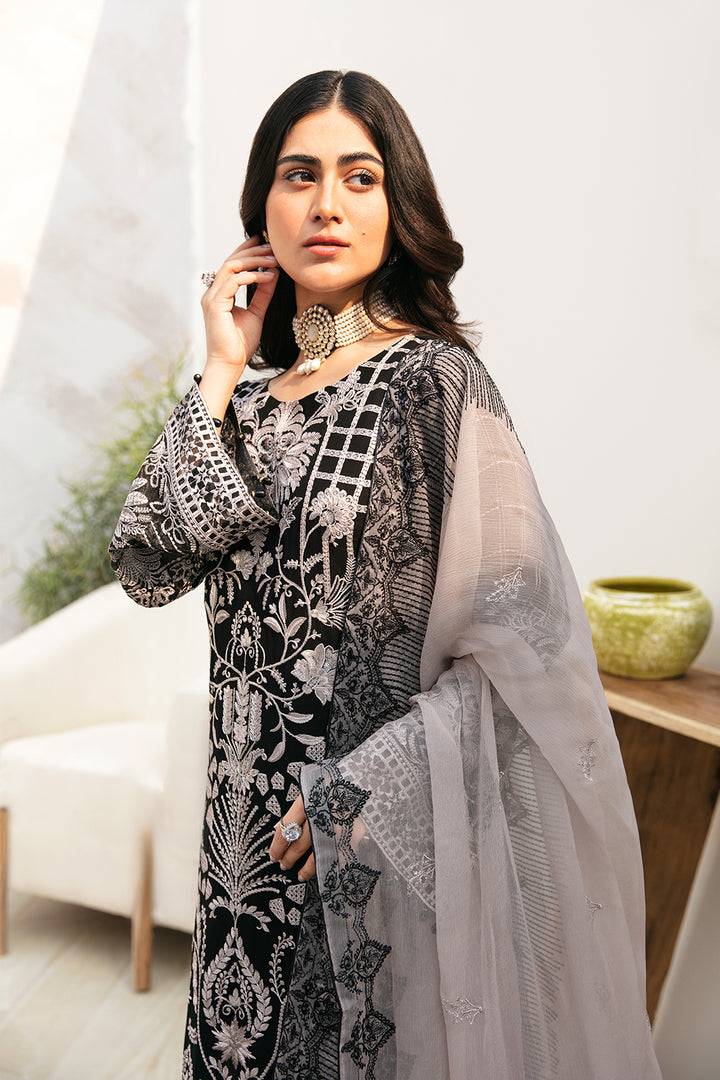 Ramsha | Chevron Chiffon Collection | A-807 - Pakistani Designer Dress - by Ramsha | Type: Casuals - 100% Original at Saira Sultan