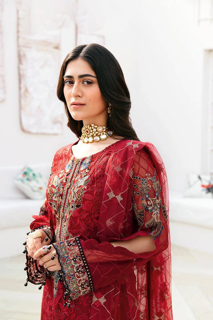 Ramsha | Chevron Chiffon Collection | A-803 - Pakistani Designer Dress - by Ramsha | Type: Casuals - 100% Original at Saira Sultan