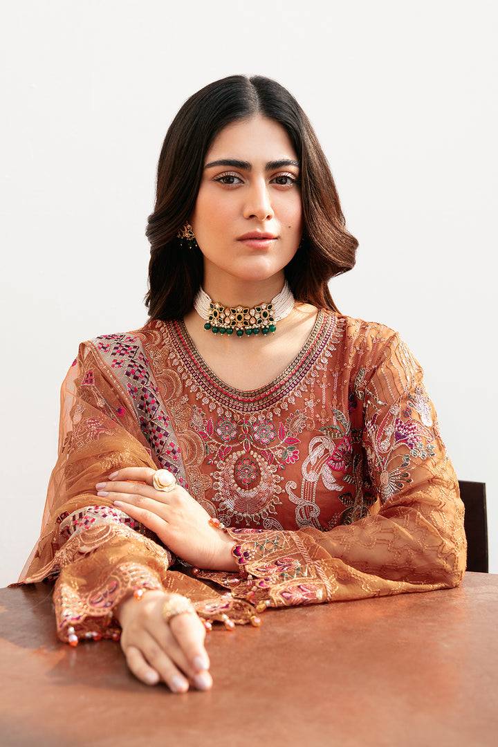 Ramsha | Chevron Chiffon Collection | A-810 - Pakistani Designer Dress - by Ramsha | Type: Casuals - 100% Original at Saira Sultan