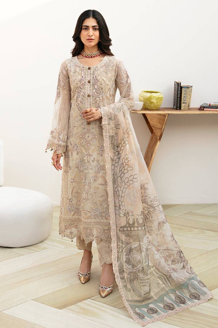 Ramsha | Chevron Chiffon Collection | A-802 - Pakistani Designer Dress - by Ramsha | Type: Casuals - 100% Original at Saira Sultan