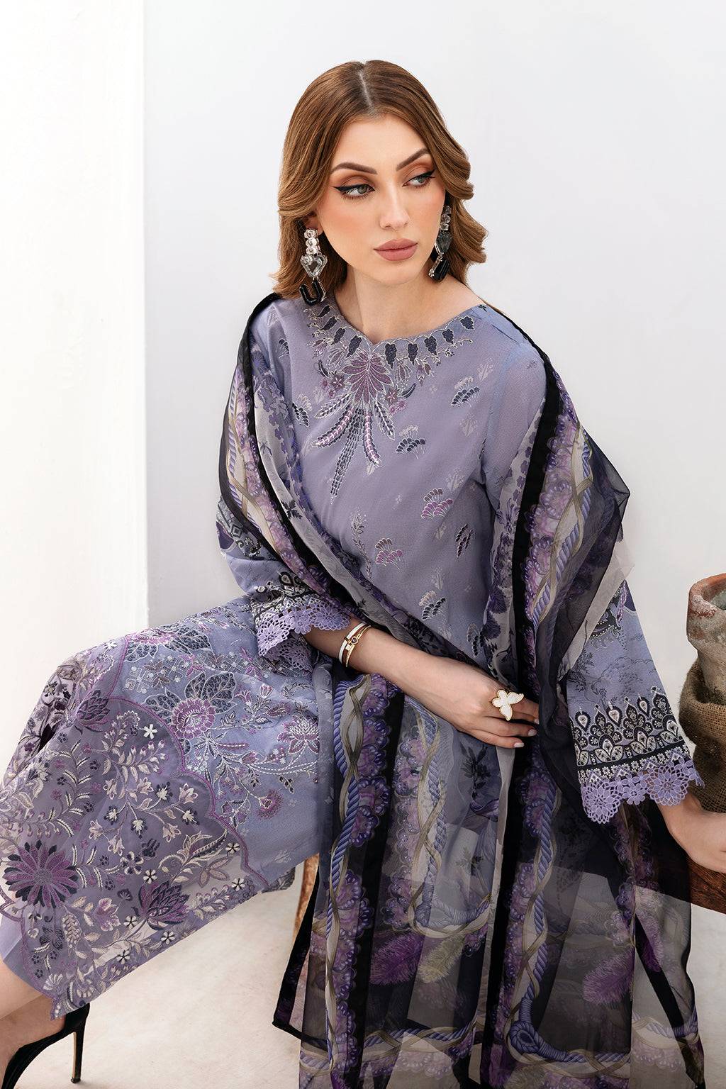 Ramsha | Ghazal Lawn 24 | G-202 - Pakistani Designer Dress - by Ramsha | Type: Luxury - 100% Original at Saira Sultan