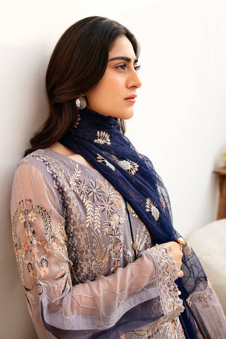Ramsha | Chevron Chiffon Collection | A-809 - Pakistani Designer Dress - by Ramsha | Type: Casuals - 100% Original at Saira Sultan