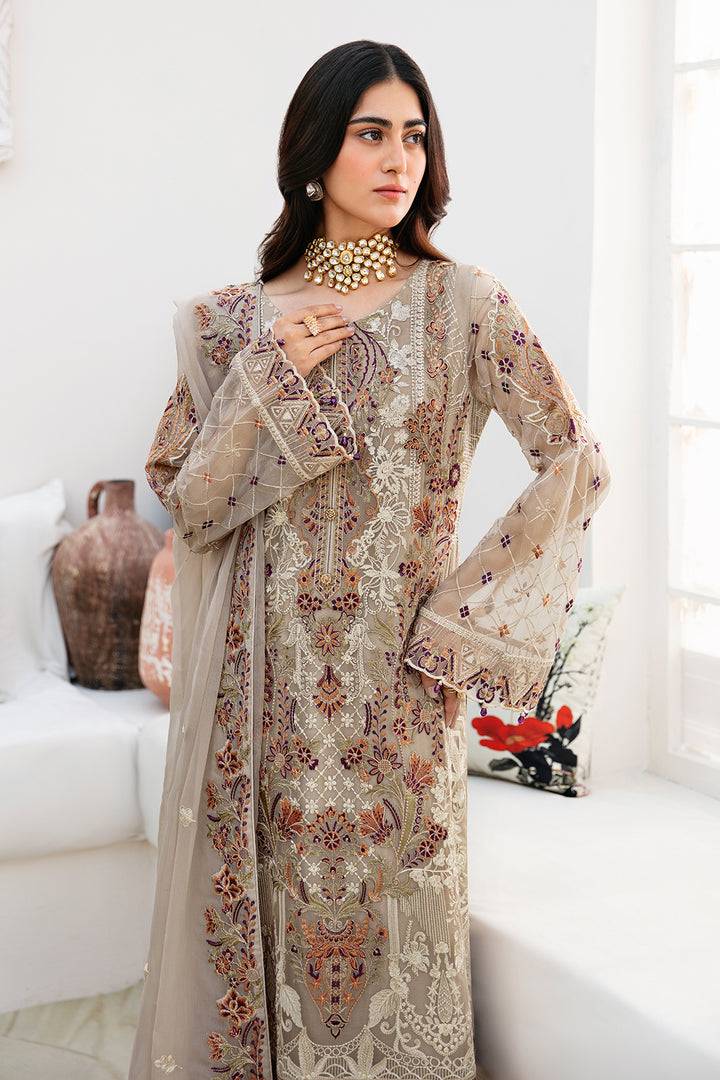 Ramsha | Chevron Chiffon Collection | A-806 - Pakistani Designer Dress - by Ramsha | Type: Casuals - 100% Original at Saira Sultan