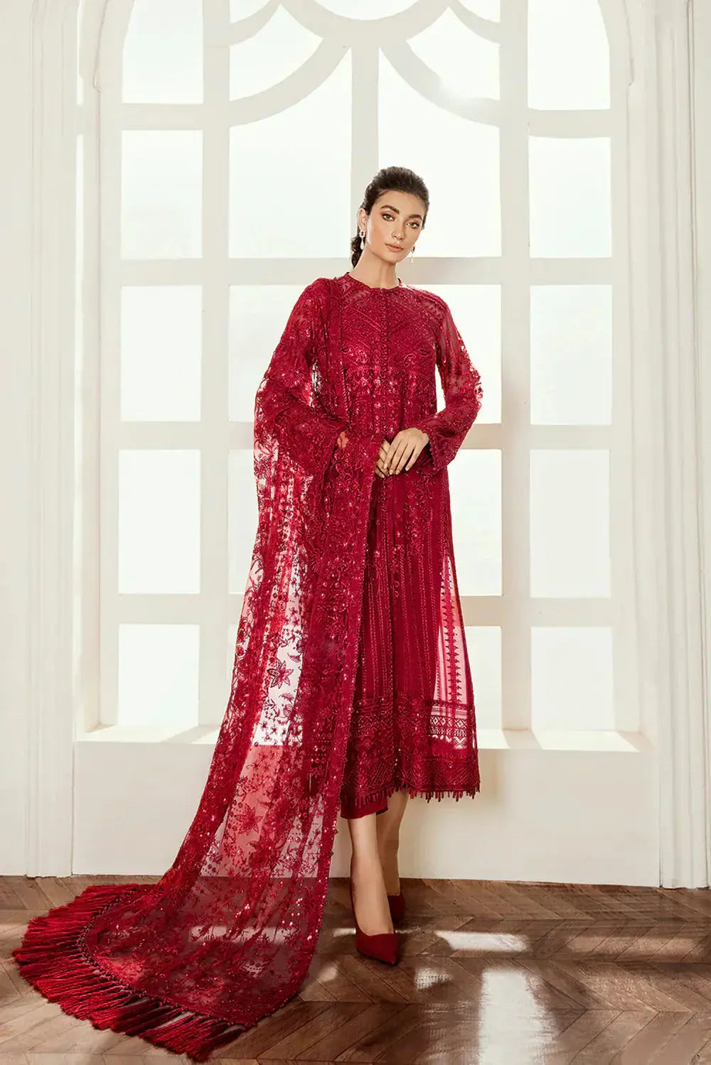 Baroque | Formals Collection | UF-37 - Pakistani Designer Dress - by Baroque | Type: Formal - 100% Original at Saira Sultan