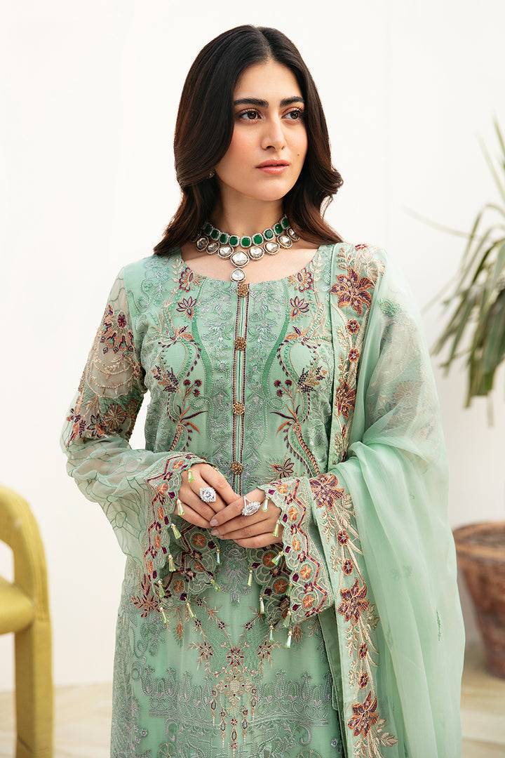 Ramsha | Chevron Chiffon Collection | A-804 - Pakistani Designer Dress - by Ramsha | Type: Casuals - 100% Original at Saira Sultan