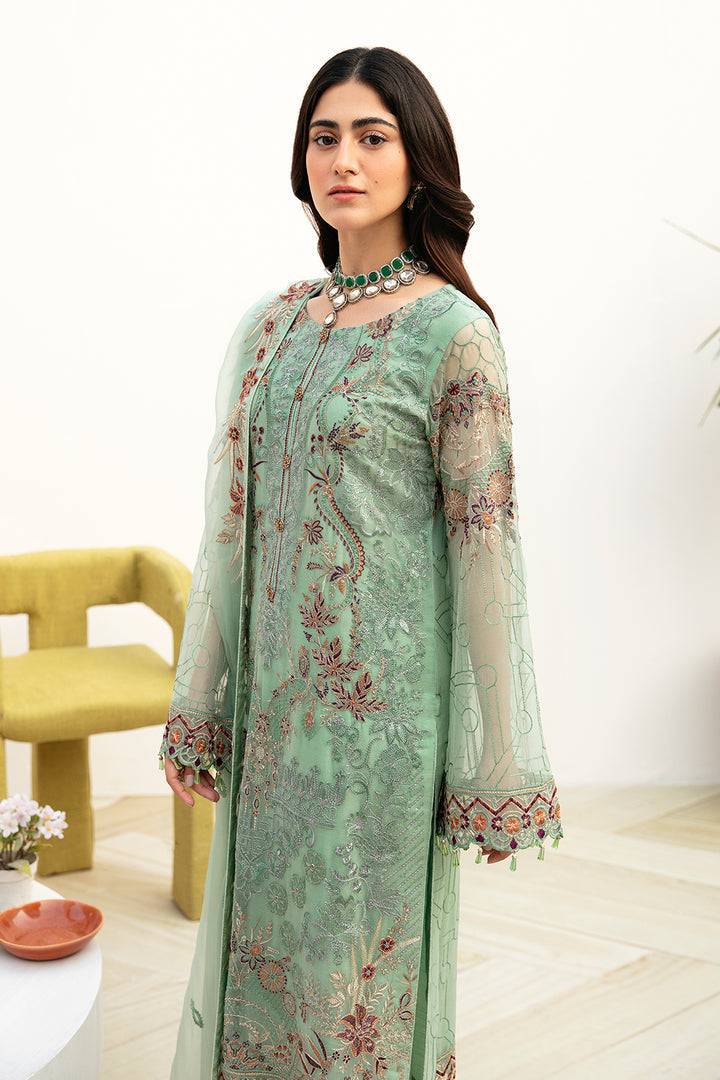 Ramsha | Chevron Chiffon Collection | A-804 - Pakistani Designer Dress - by Ramsha | Type: Casuals - 100% Original at Saira Sultan