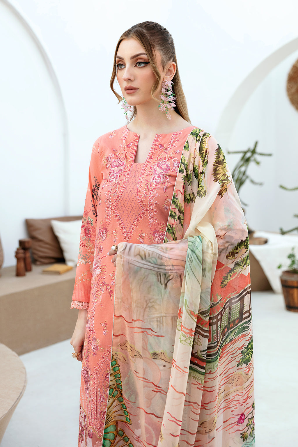 Ramsha | Ghazal Lawn 24 | G-211 - Pakistani Designer Dress - by Ramsha | Type: Luxury - 100% Original at Saira Sultan