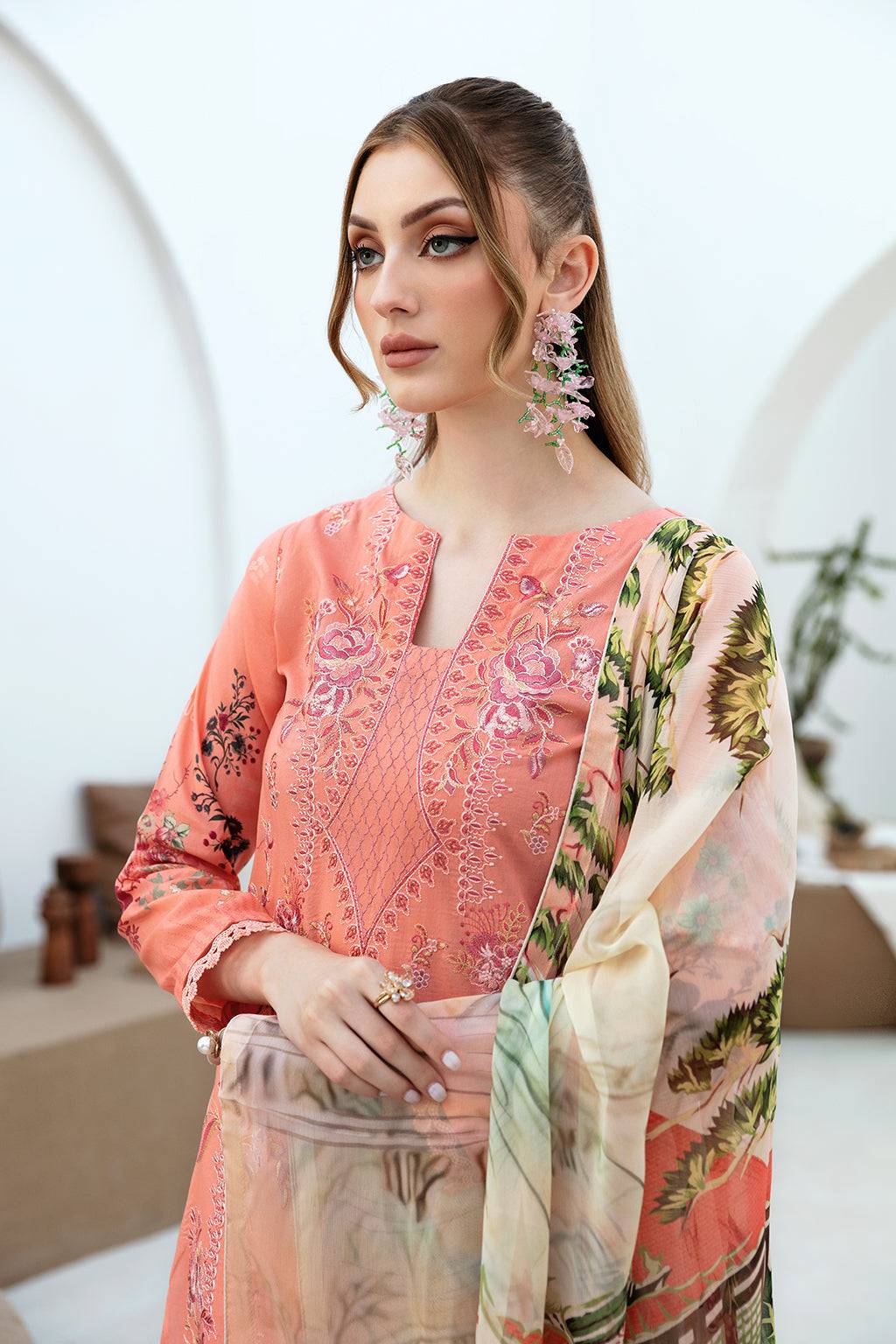 Ramsha | Ghazal Lawn 24 | G-211 - Pakistani Designer Dress - by Ramsha | Type: Luxury - 100% Original at Saira Sultan